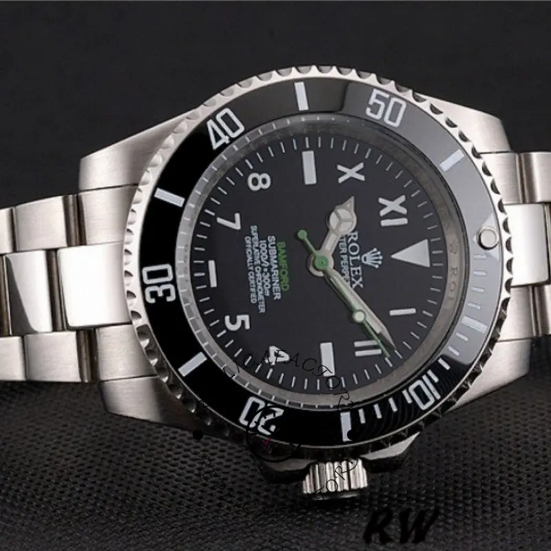 Rolex Submariner PR16233NBB Black Dial 41mm Mens Replica Watch - QualitySwissReplica