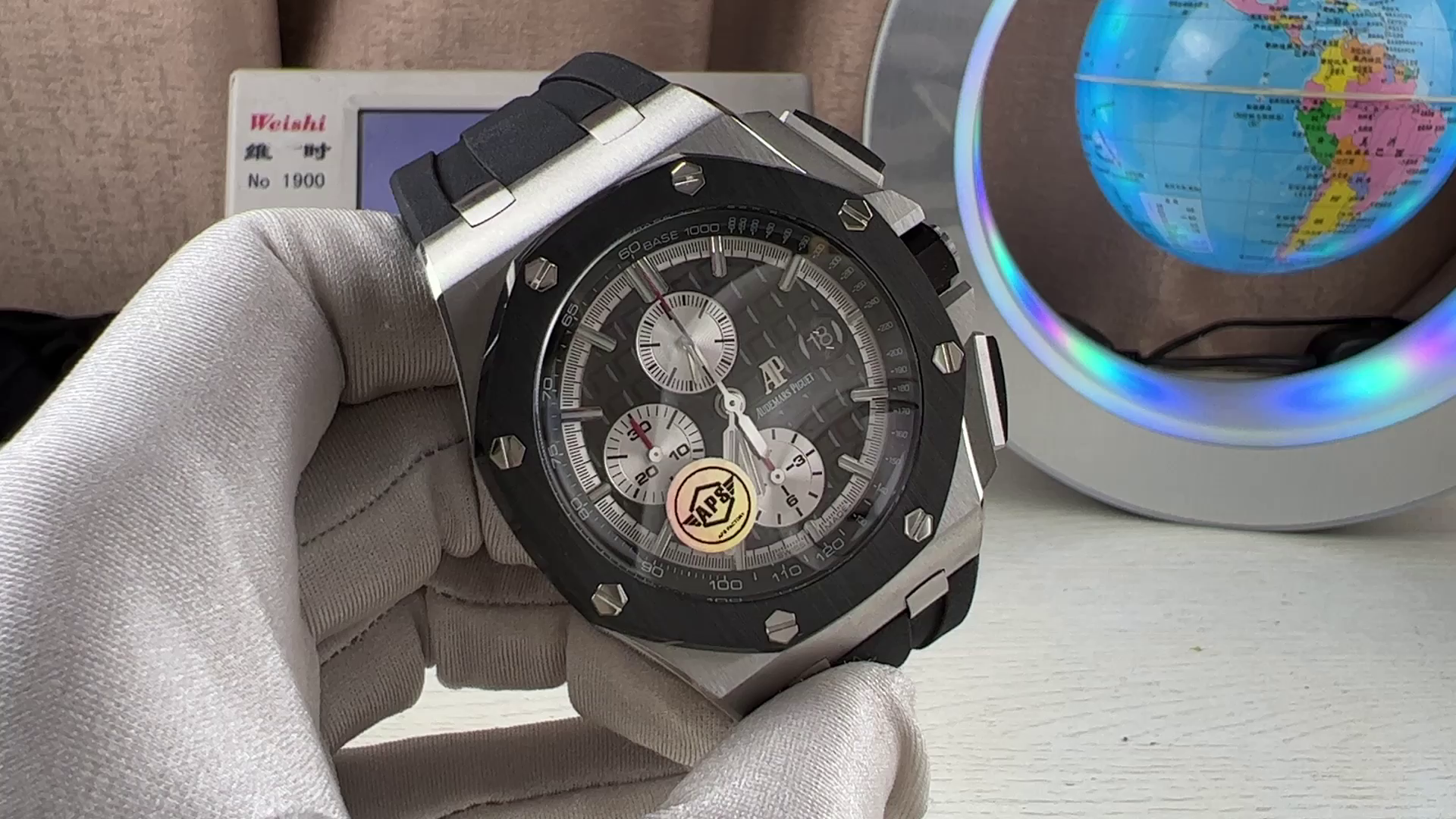 AP Royal Oak Offshore Chronograph 26400IO.OO.A004CA.01 1:1 Clone Titanium - QualitySwissReplica