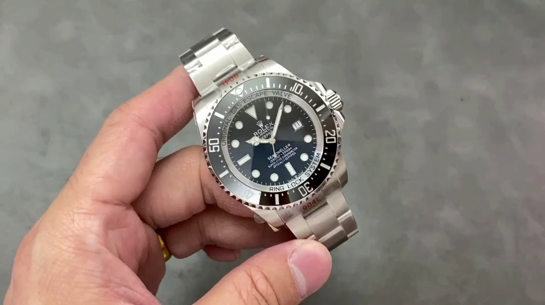 Rolex Deepsea 126660 Black Dial Oyster Steel 44mm Mens replica watch - QualitySwissReplica