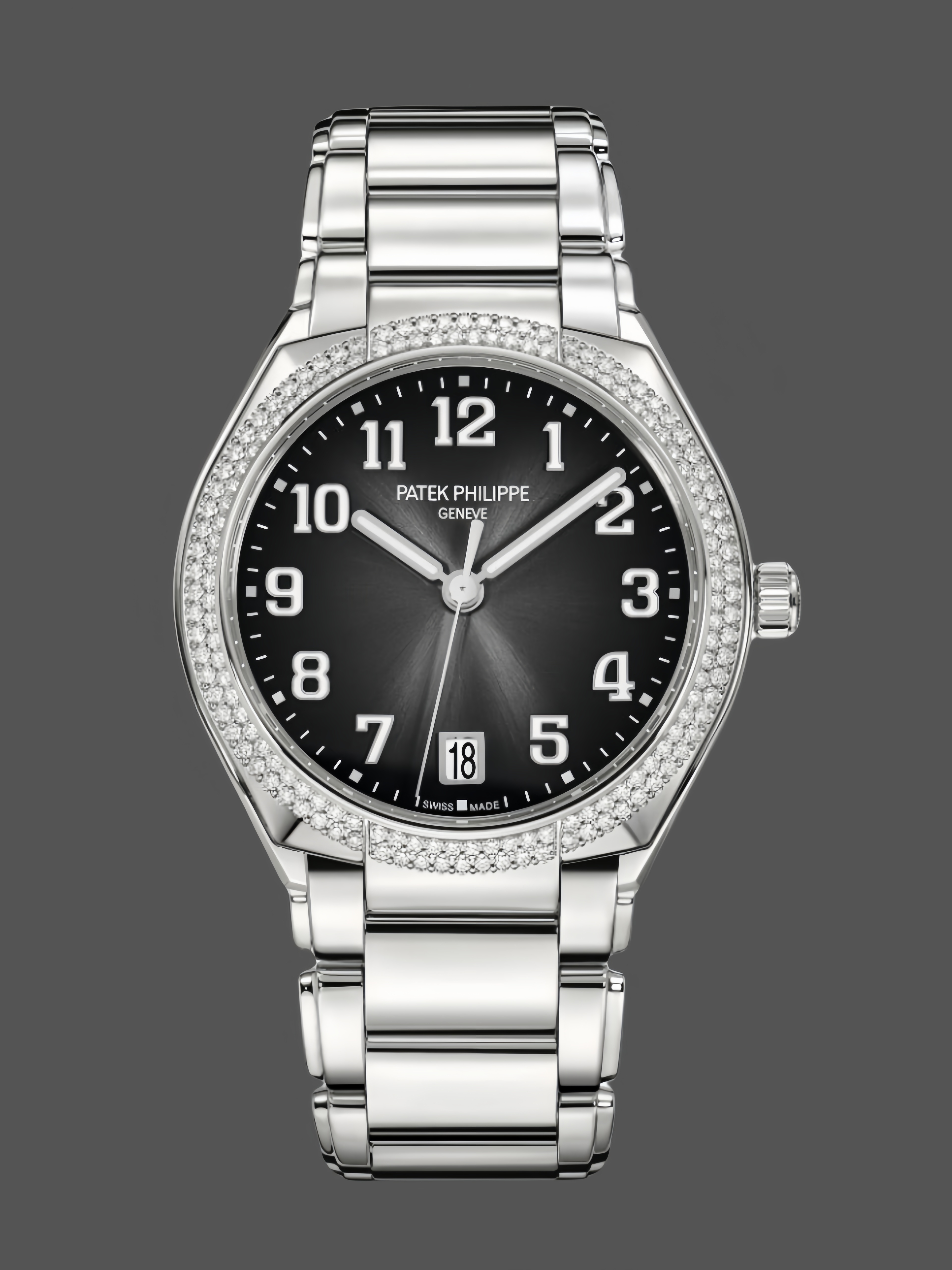 Patek Philippe Twenty~4 Automatic Steel & Black Dial 7300 1200A 010 - QualitySwissReplica