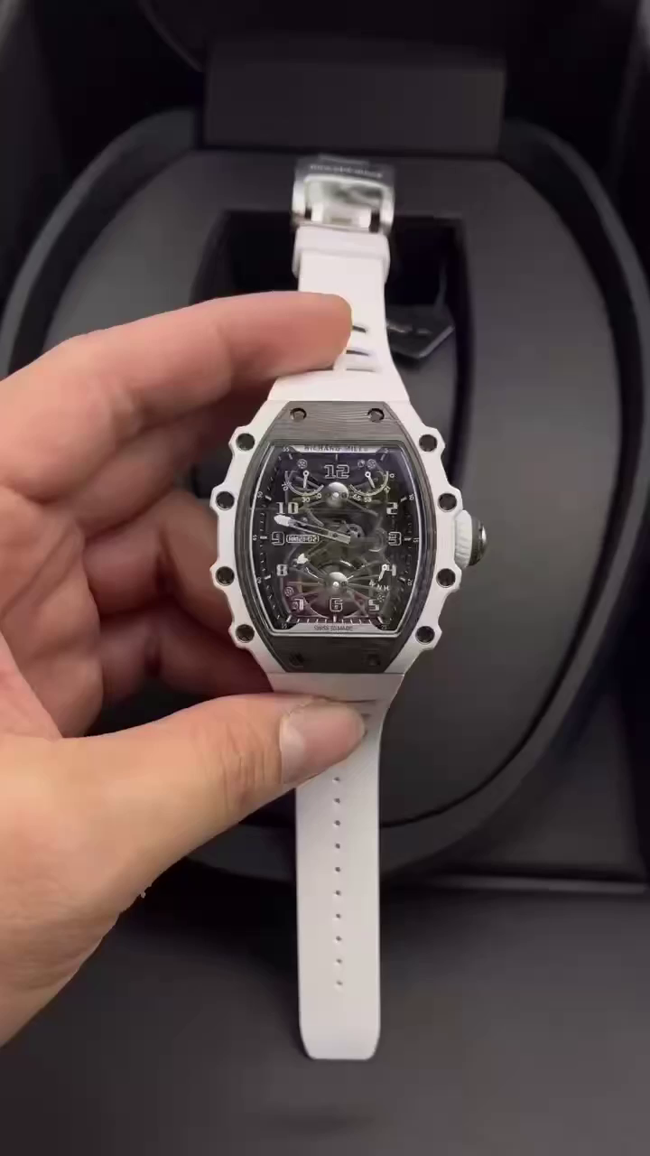Richard Mille RM 21-02 Tourbillon Aerodyne Quarts TPT Carbon White - QualitySwissReplica