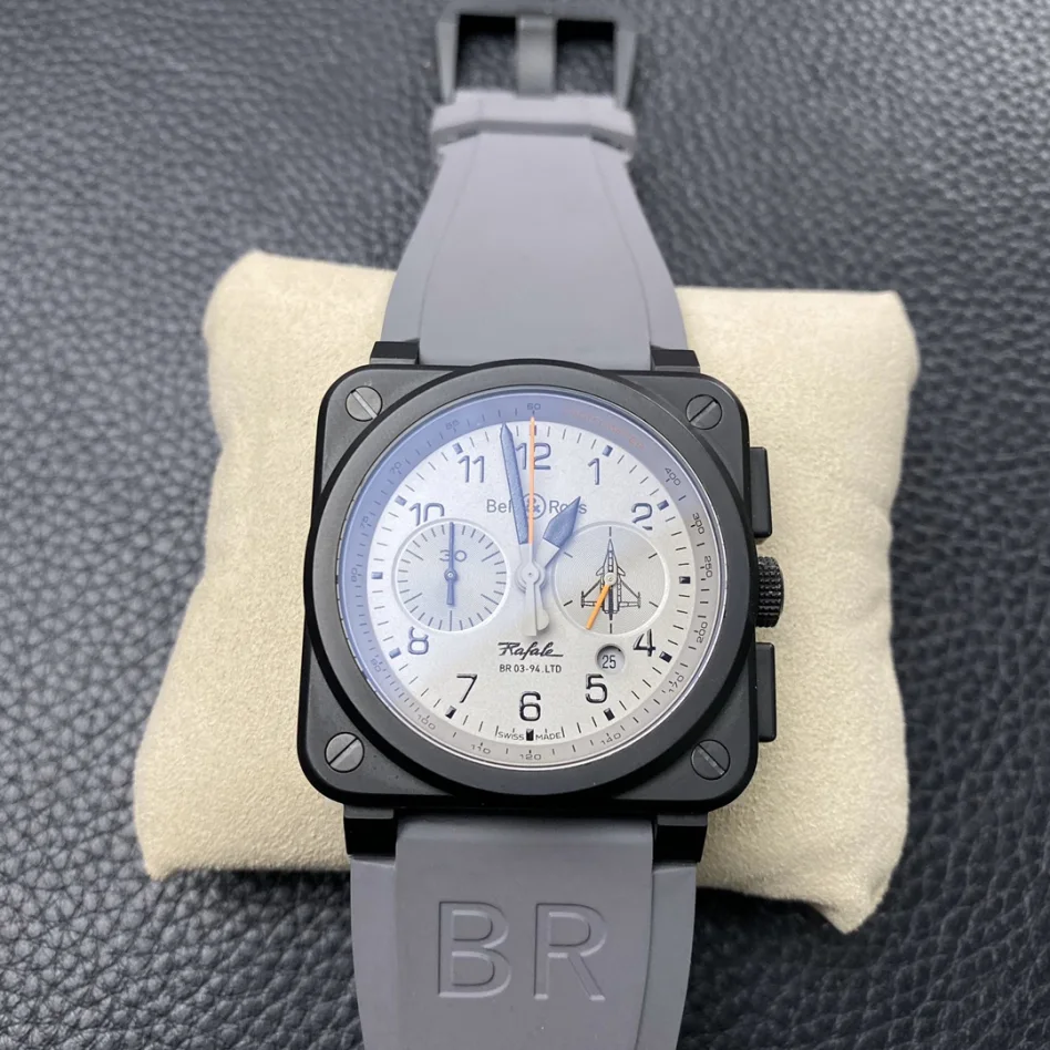 Bell Ross BR 03-94 Chronograph Grey Dial - QualitySwissReplica