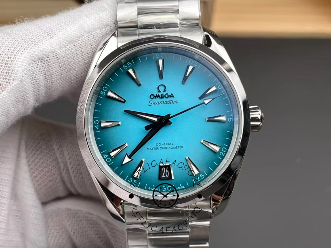 Omega Seamaster Aqua Terra Turquoise Dial 220.10.41.21.03.006 41mm Replica - QualitySwissReplica