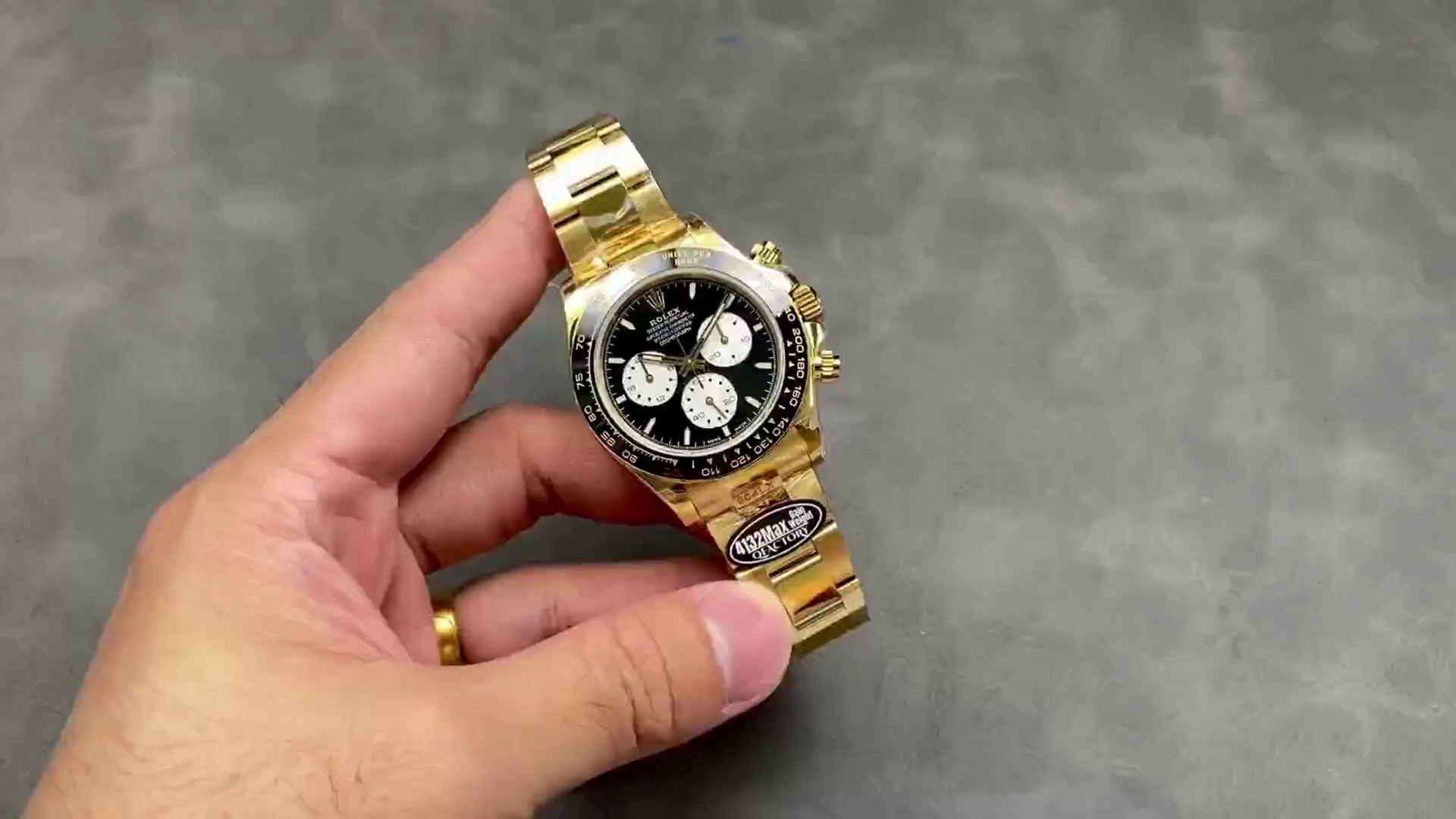 Rolex Daytona 40 Yellow Gold Le Mans 100th Anniversary 126528LN 0001 - QualitySwissReplica