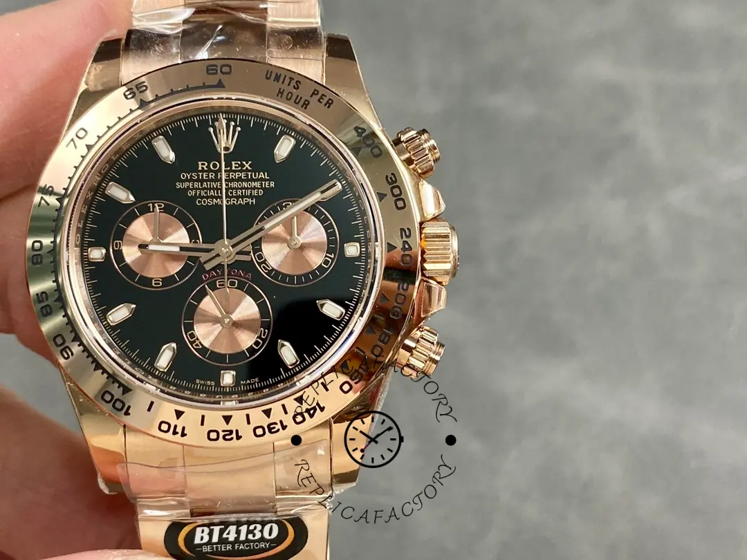 Rolex Daytona 126505 0001 Black Dial Oyster Bracelet - QualitySwissReplica