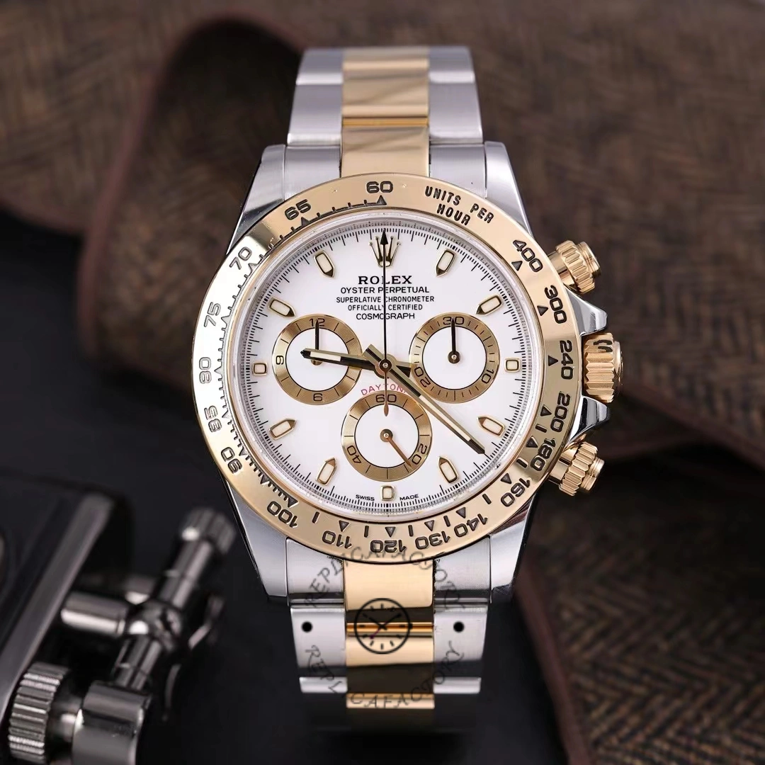Rolex Cosmograph Daytona 116503 White Index Dial 40MM Mens Replica Watch - QualitySwissReplica