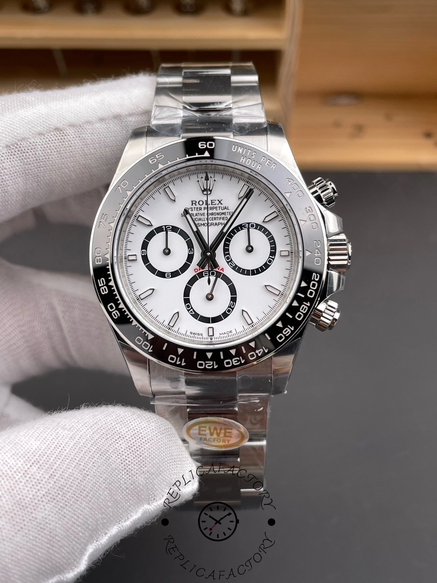 Rolex Cosmograph Daytona Oyster Oystersteel M126500ln 0001 40mm - QualitySwissReplica