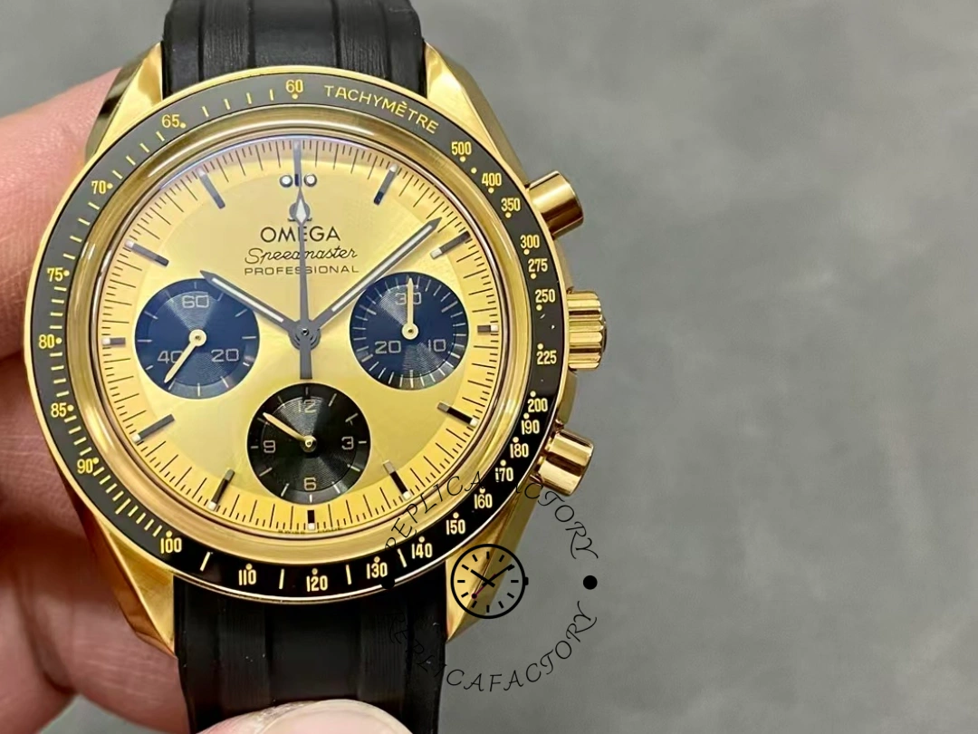 Omega Speedmaster Moonwatch 310.62.42.50.99.001 Rubber Strap 1:1 Clone Watch - QualitySwissReplica