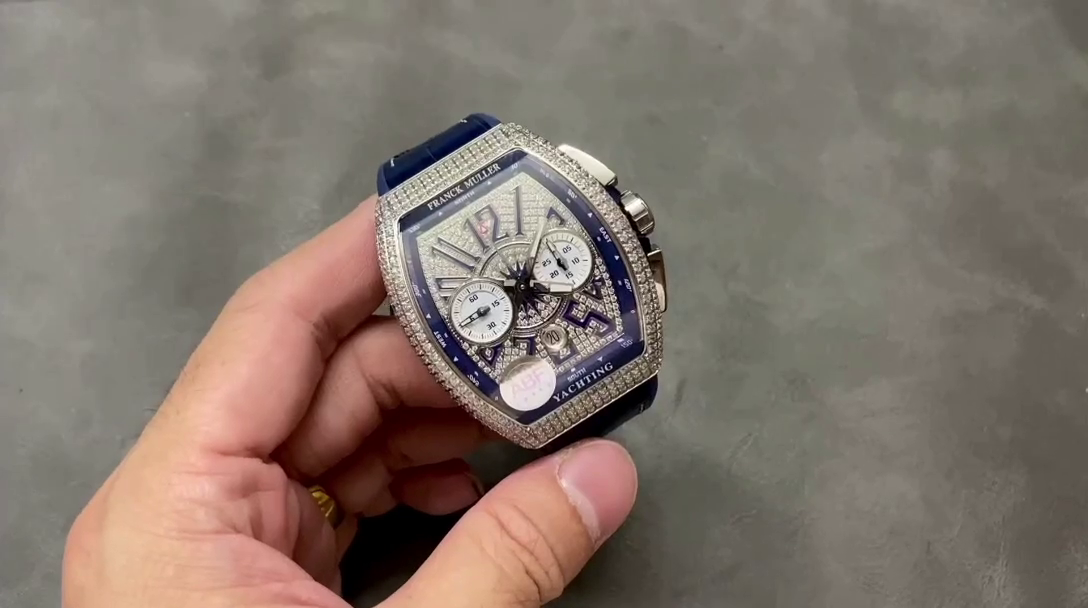 Franck Muller FM V45 CC DT Blue Yacht - QualitySwissReplica