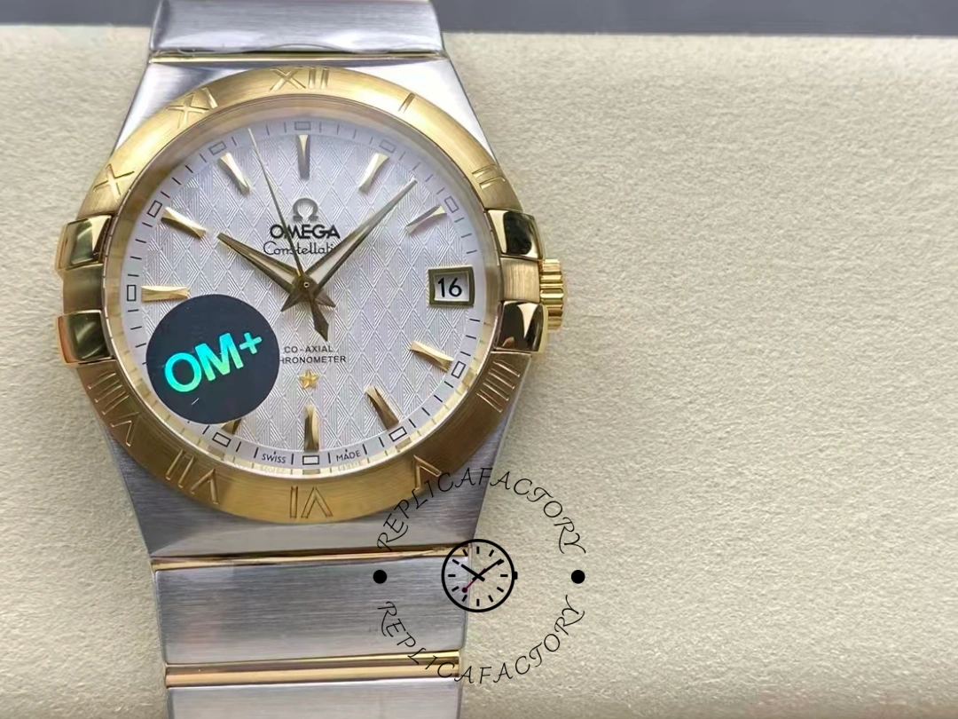 Omega Constellation 38MM 123.20.38.21.02.009 Clone Automatic Movement - QualitySwissReplica
