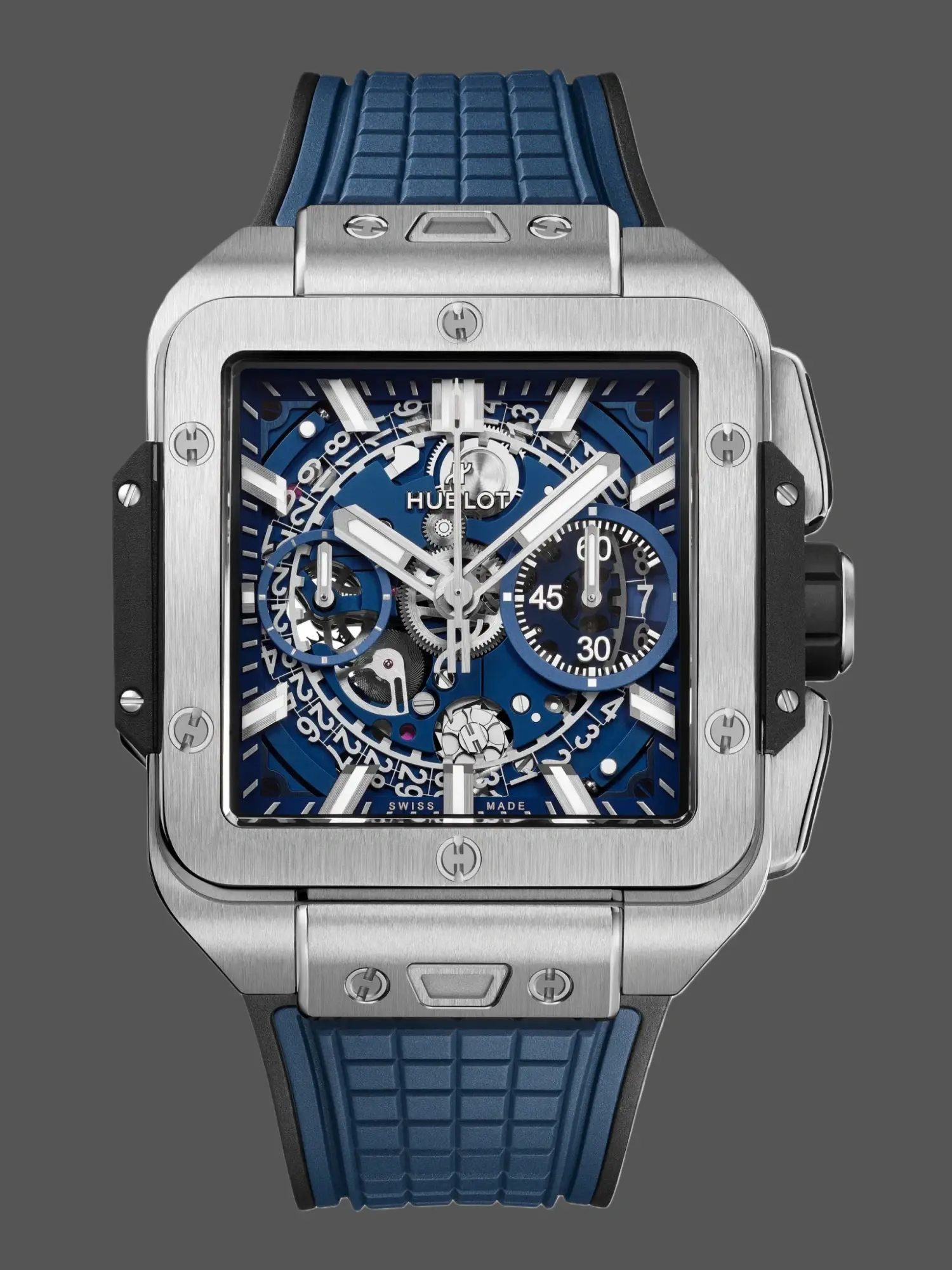 Clone Hublot Square Bang Unico Titanium Blue 821.NX.5170.RX 42mm - QualitySwissReplica