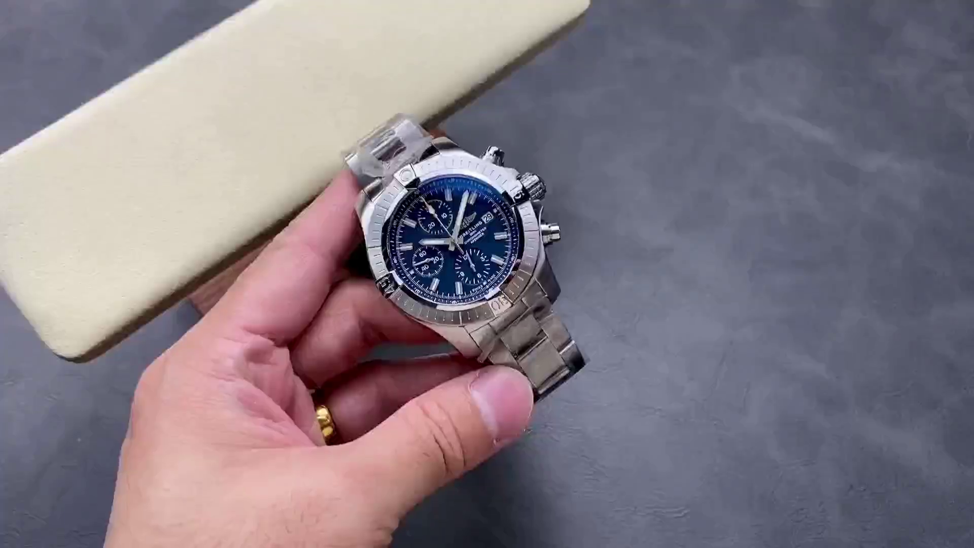 Breitling Avenger A13317101C1A1 1:1 Clone Chronograph 45mm Blue Dial Watch - QualitySwissReplica