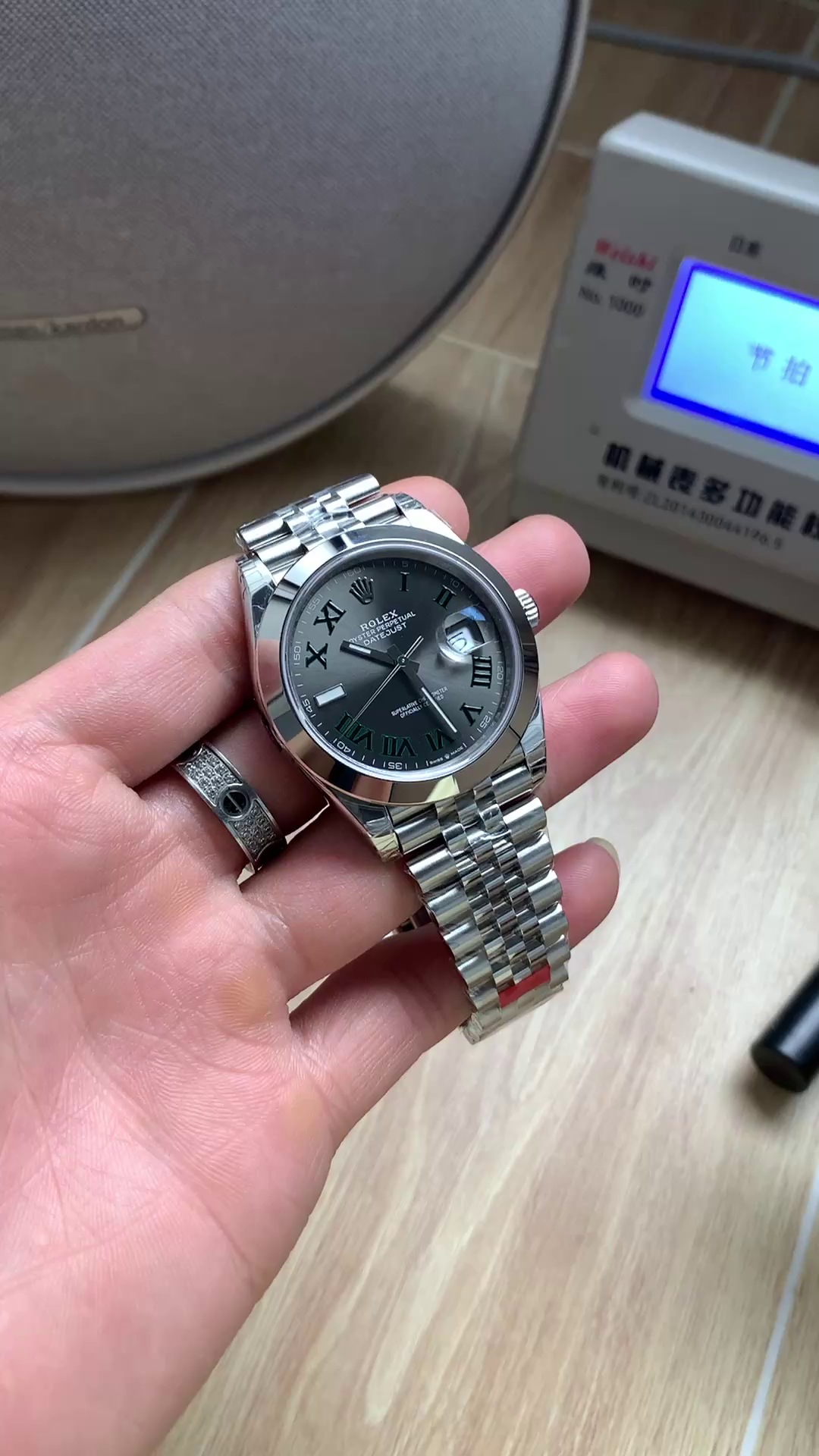 Rolex Datejust 41mm Stainless Steel m126300 0014 Slate Roman Jubilee - QualitySwissReplica