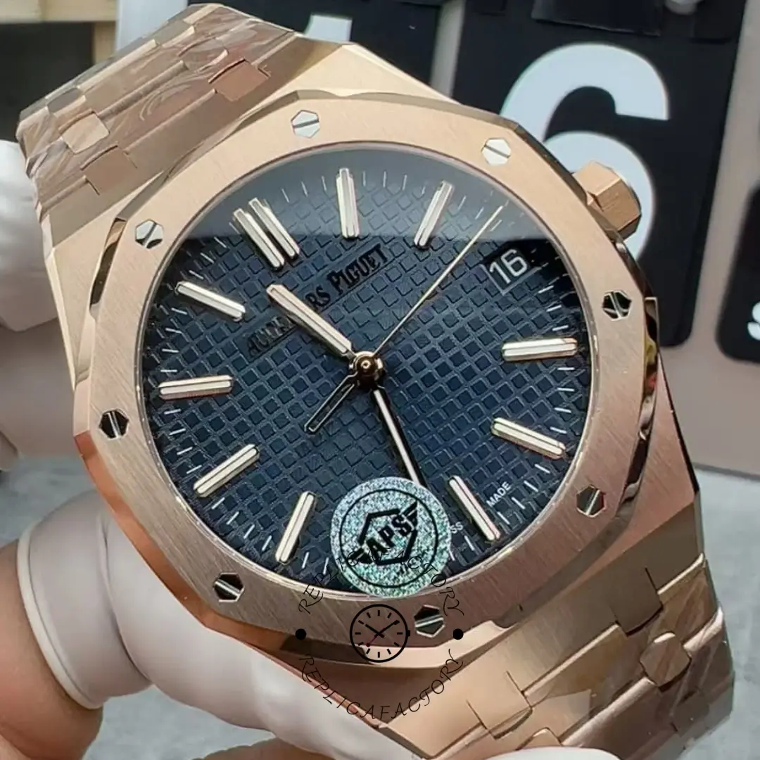 1:1 Clone AP Royal Oak Self Winding 41mm 15510OR.OO.1320OR.03 Blue Dial - QualitySwissReplica