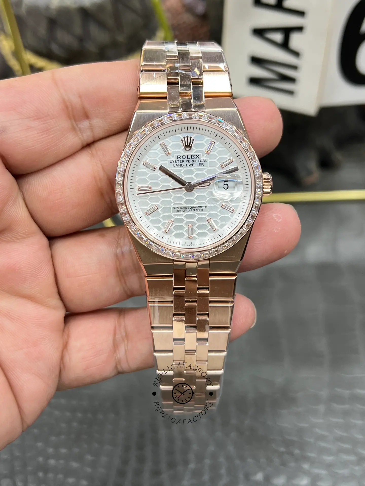 2025 Rolex Land Dweller m127385tbr 0003 Replica - QualitySwissReplica