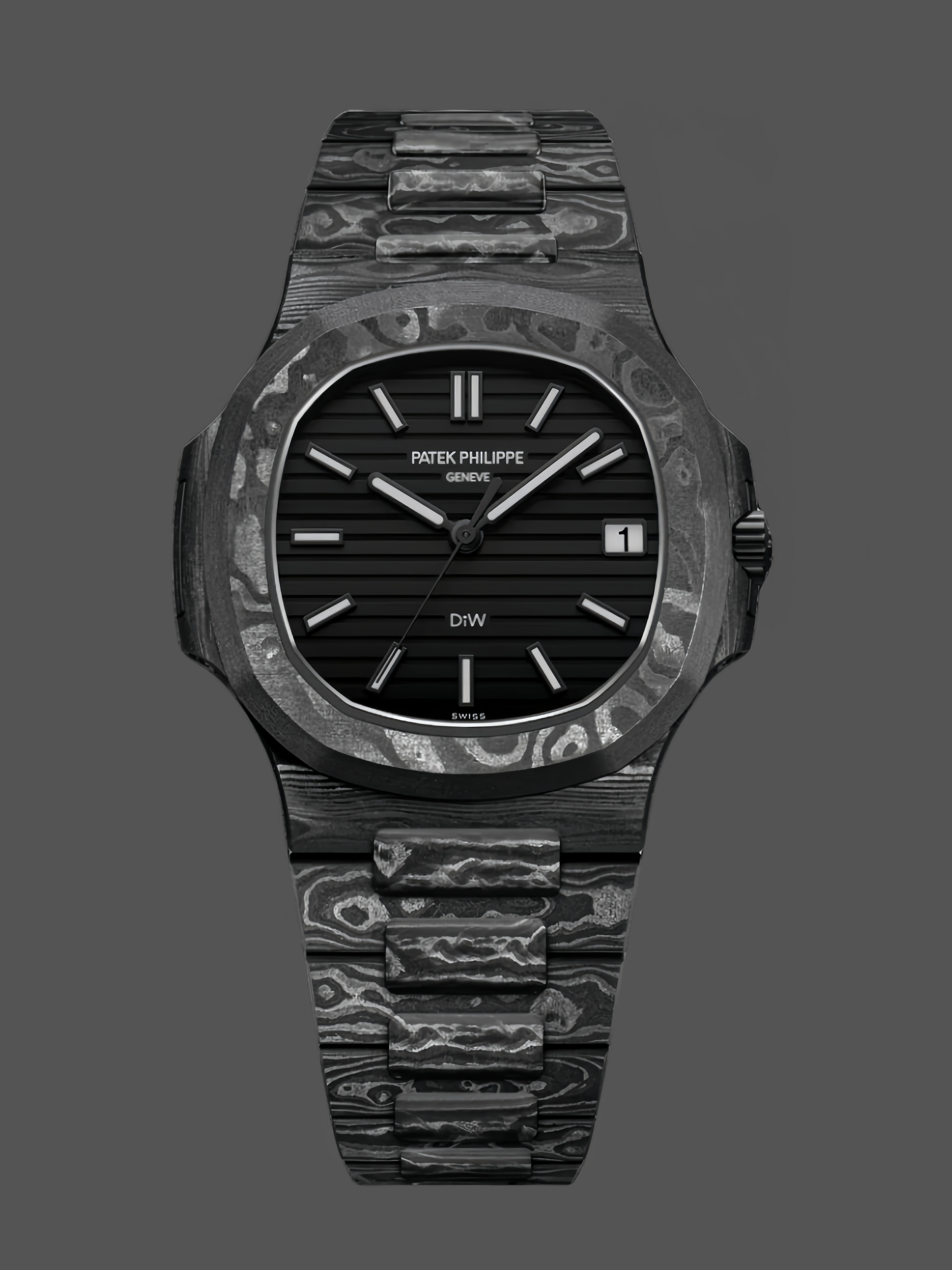 Patek Philippe Nautilus Carbon Fiber Case Black Dial 5711 40MM Watch - QualitySwissReplica