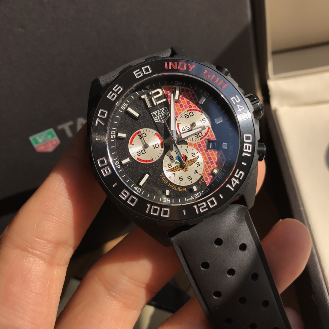Tag Heuer Formula 1 X Indy 500 Chronograph CAZ101AD.FT8024 Quartz 43mm - QualitySwissReplica