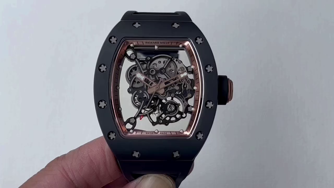 Richard Mille RM 055 Bubba Watson Transparent Dial 50 mm - QualitySwissReplica