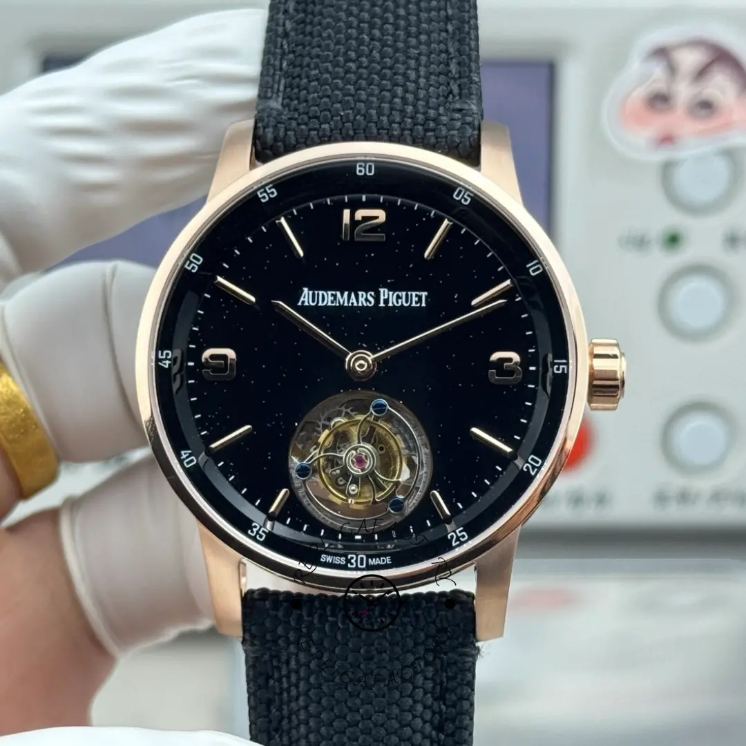 AP Code 11.59 Black Aventurine Dial 26396OR.OO.D002CR.02 Replica 41MM - QualitySwissReplica