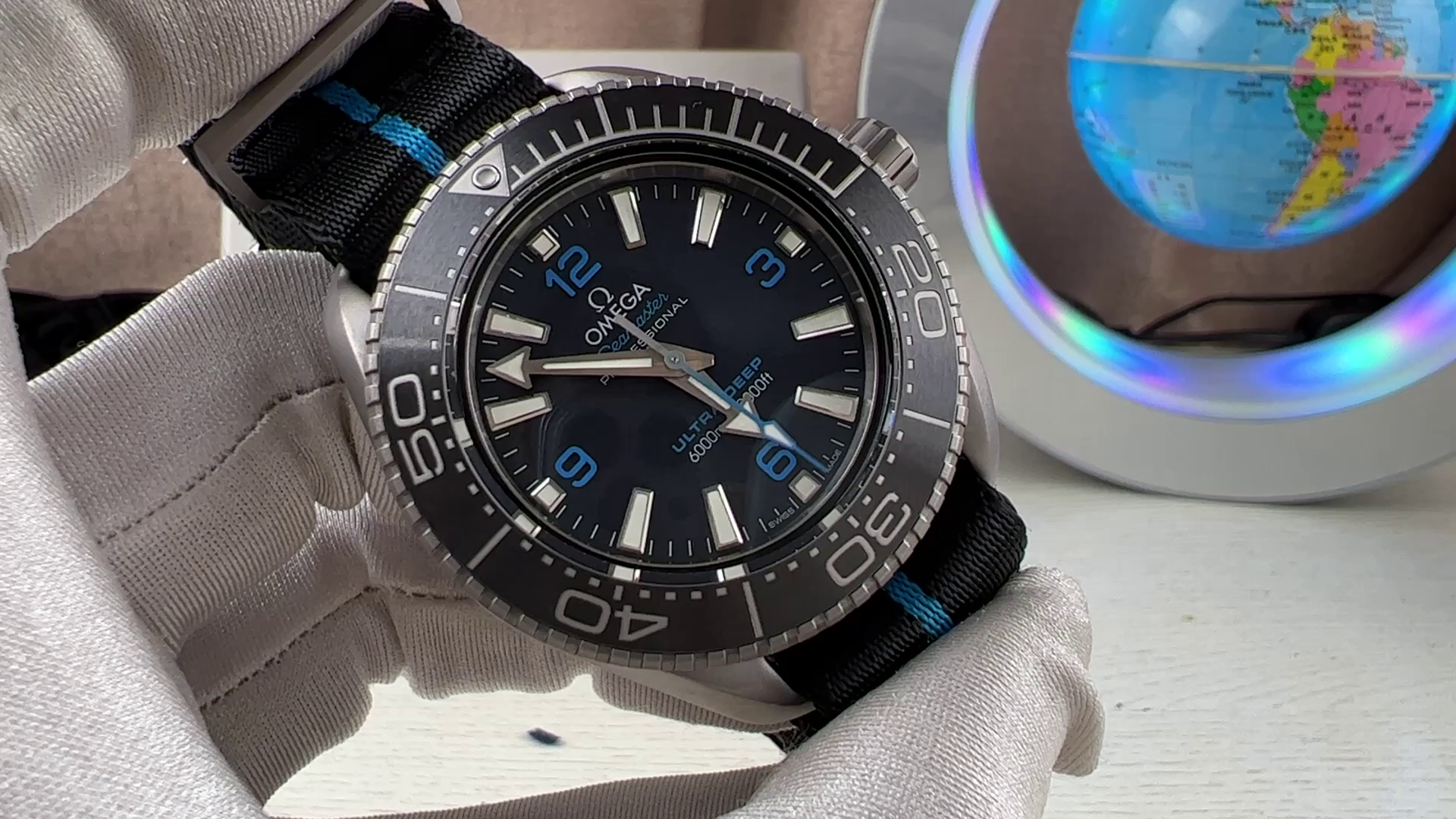 Omega Seamaster Planet Ocean Ultra Deep 6000M Titanium 215.92.46.21.01.001 Replica - QualitySwissReplica