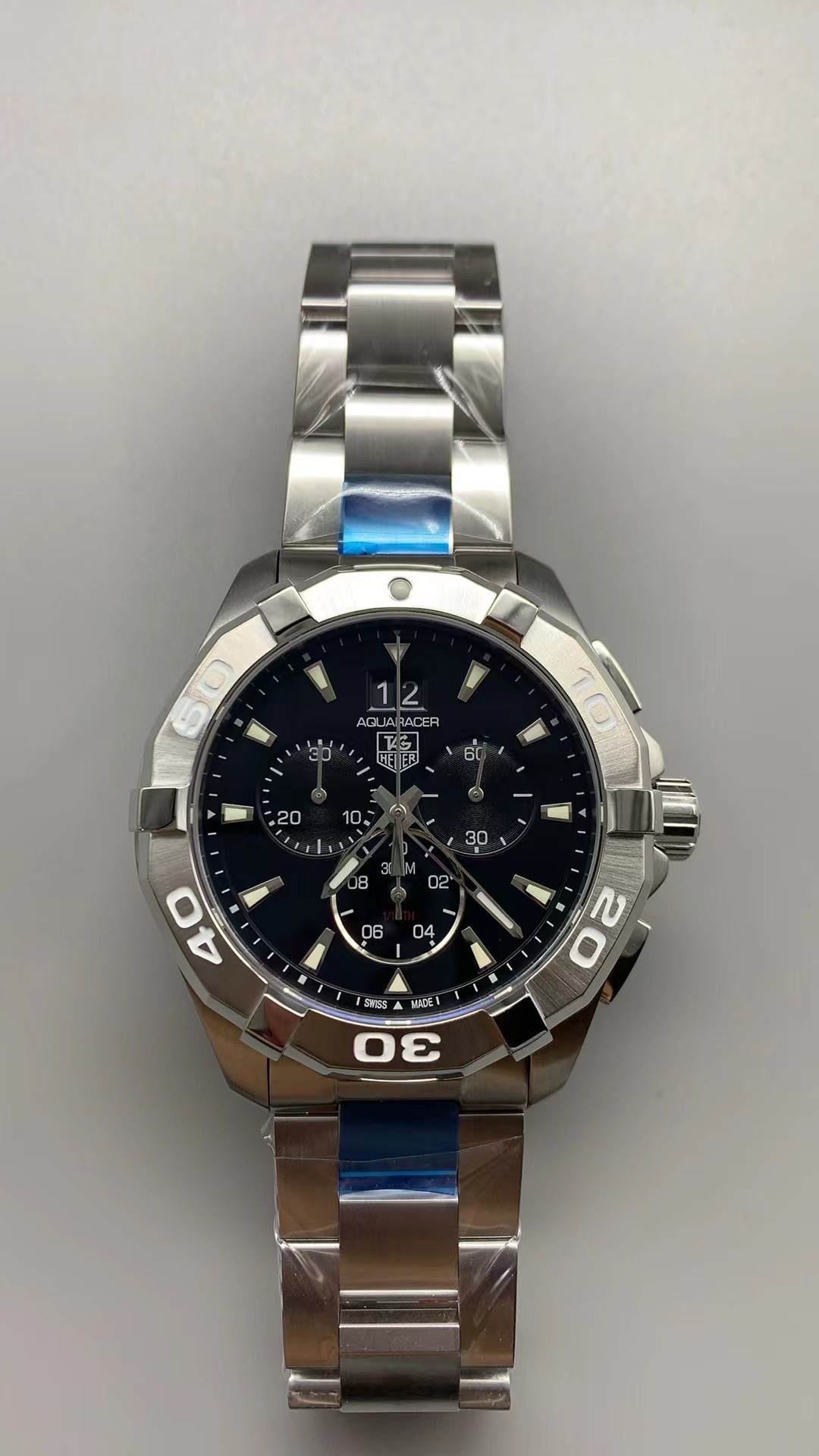 TAG Heuer Aquaracer Quartz Aqua Racer CAY1110.BA0927 Silvery Replica Watch - QualitySwissReplica