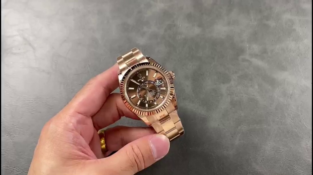 Rolex Sky Dweller 336935 0002 Chocolate Dial Oyster Bracelet 42mm - QualitySwissReplica
