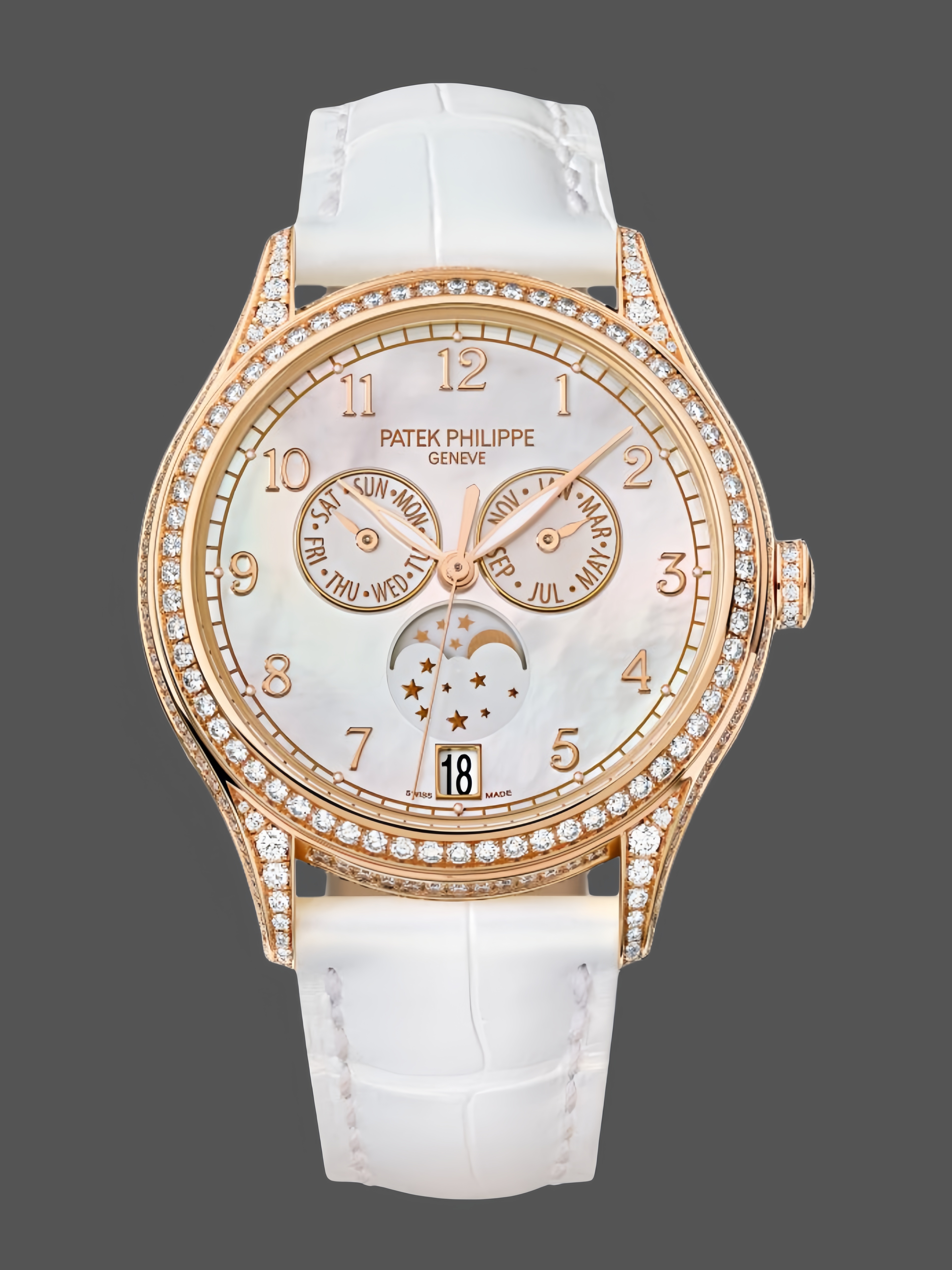 Patek Philippe Complications White 4948R 001 38mm Replica Watch - QualitySwissReplica