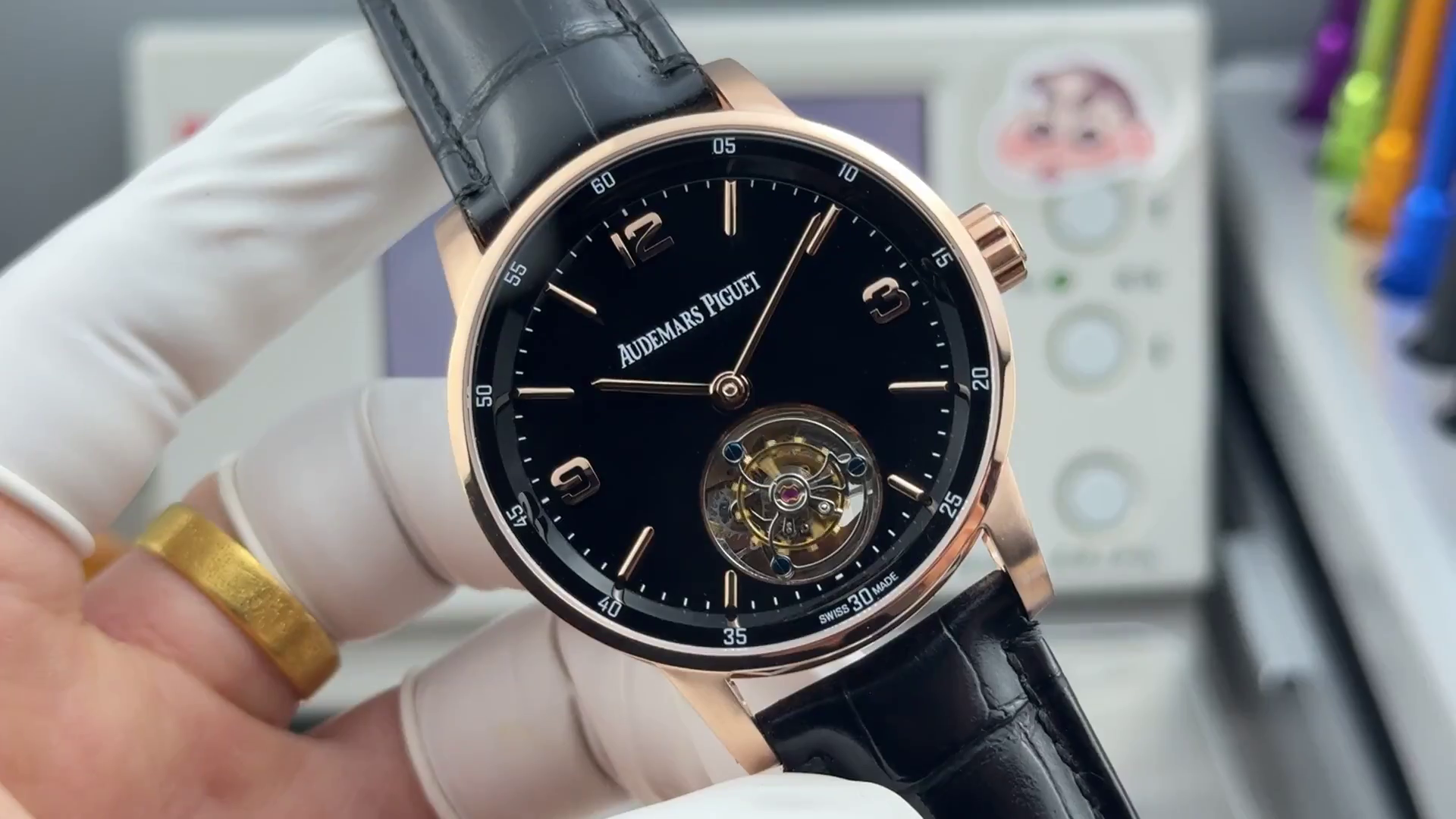 AP Code 11.59 41 Tourbillon Rose Gold 26396OR.OO.D002CR.01 Replica - QualitySwissReplica