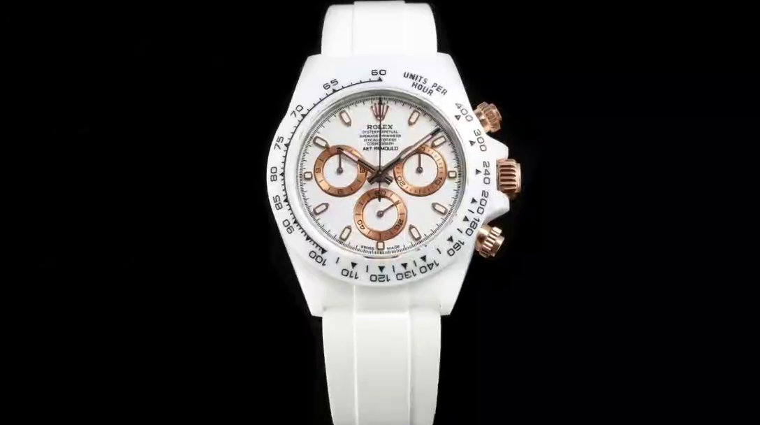 Rolex Daytona AET Picasso Crossover White - QualitySwissReplica