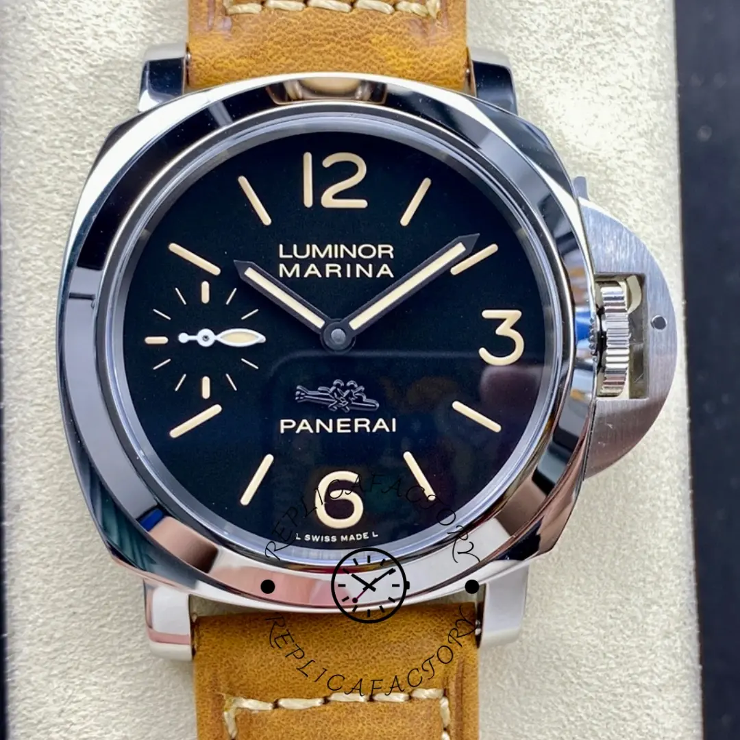 Panerai Luminor Marina PAM00417 Replica 44mm Black Dial New York Edition - QualitySwissReplica