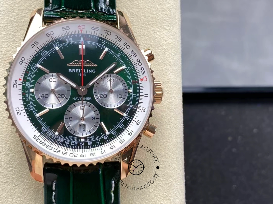 Breitling Navitimer B01 Chronograph RB01384A1L1P1 43 Replica - QualitySwissReplica