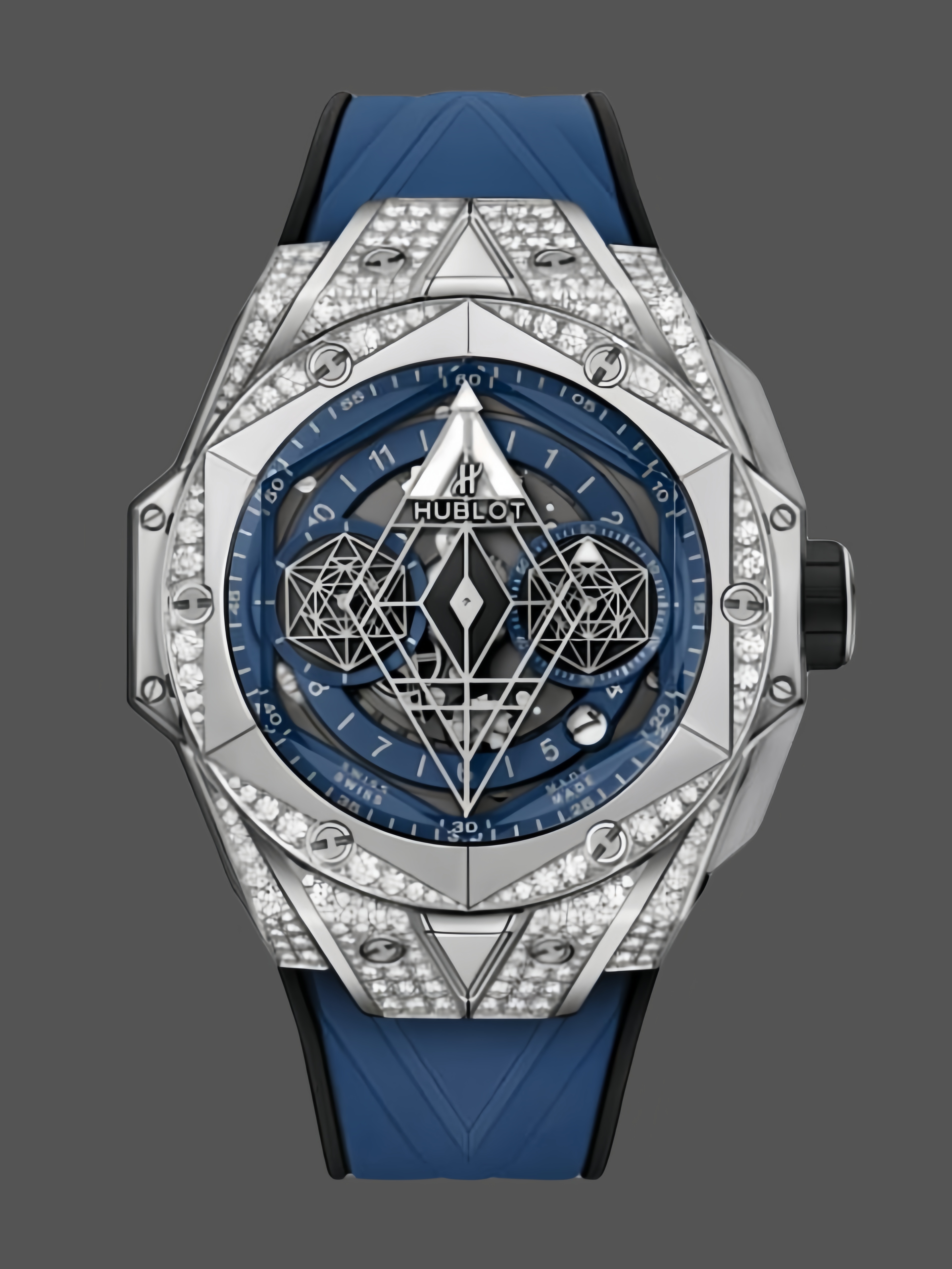 Hublot Big Bang Sang Bleu II Titanium 418.NX.5107.RX.1604.MXM20 - QualitySwissReplica