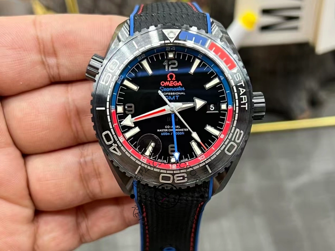 Omega Seamaster Planet Co-Axial 45.5mm 215.92.46.22.01.004 Clone - QualitySwissReplica