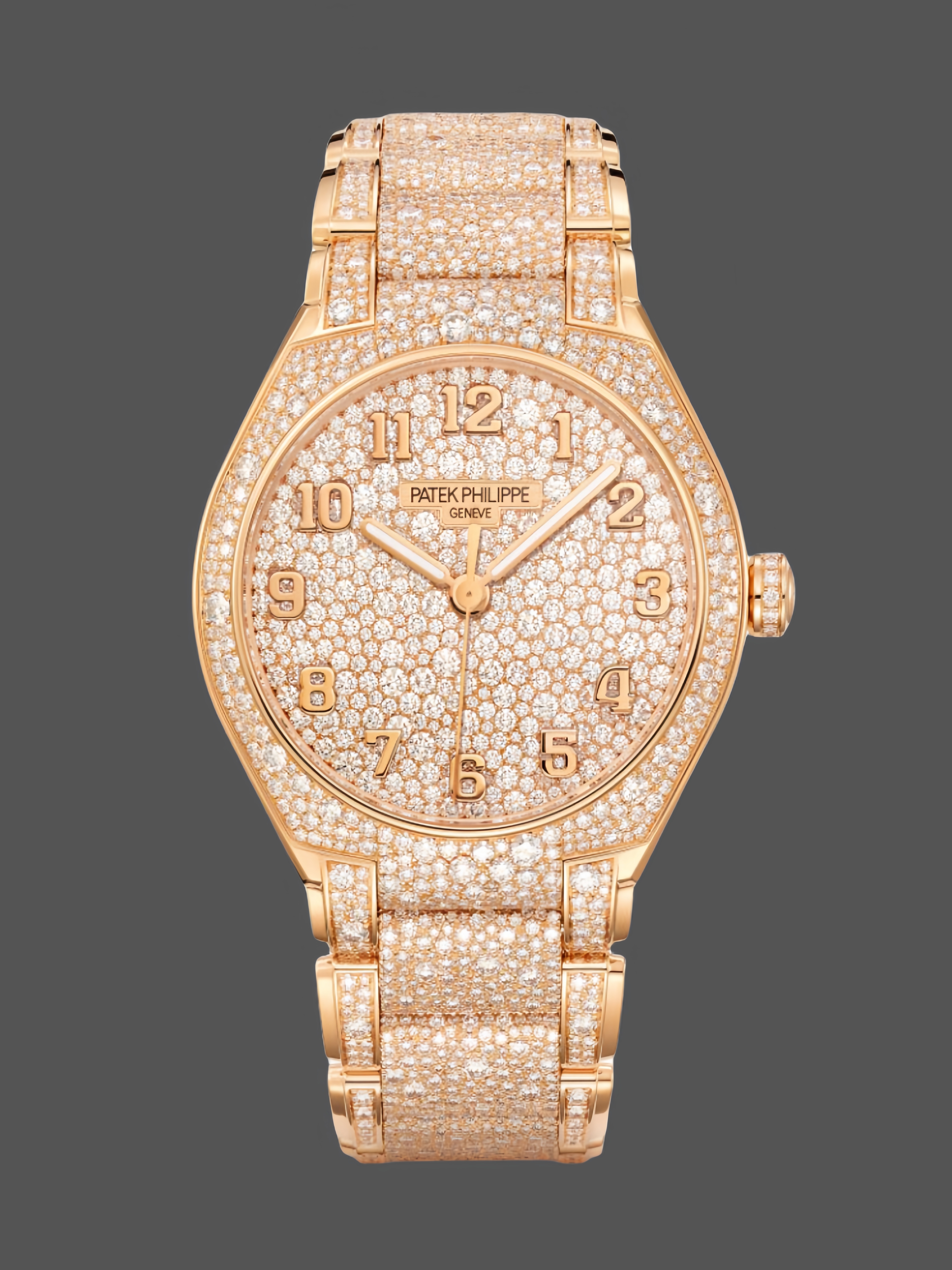Patek Philippe Twenty~4 Automatic Haute Joaillerie Rose Gold 7300 1450R 001 - QualitySwissReplica