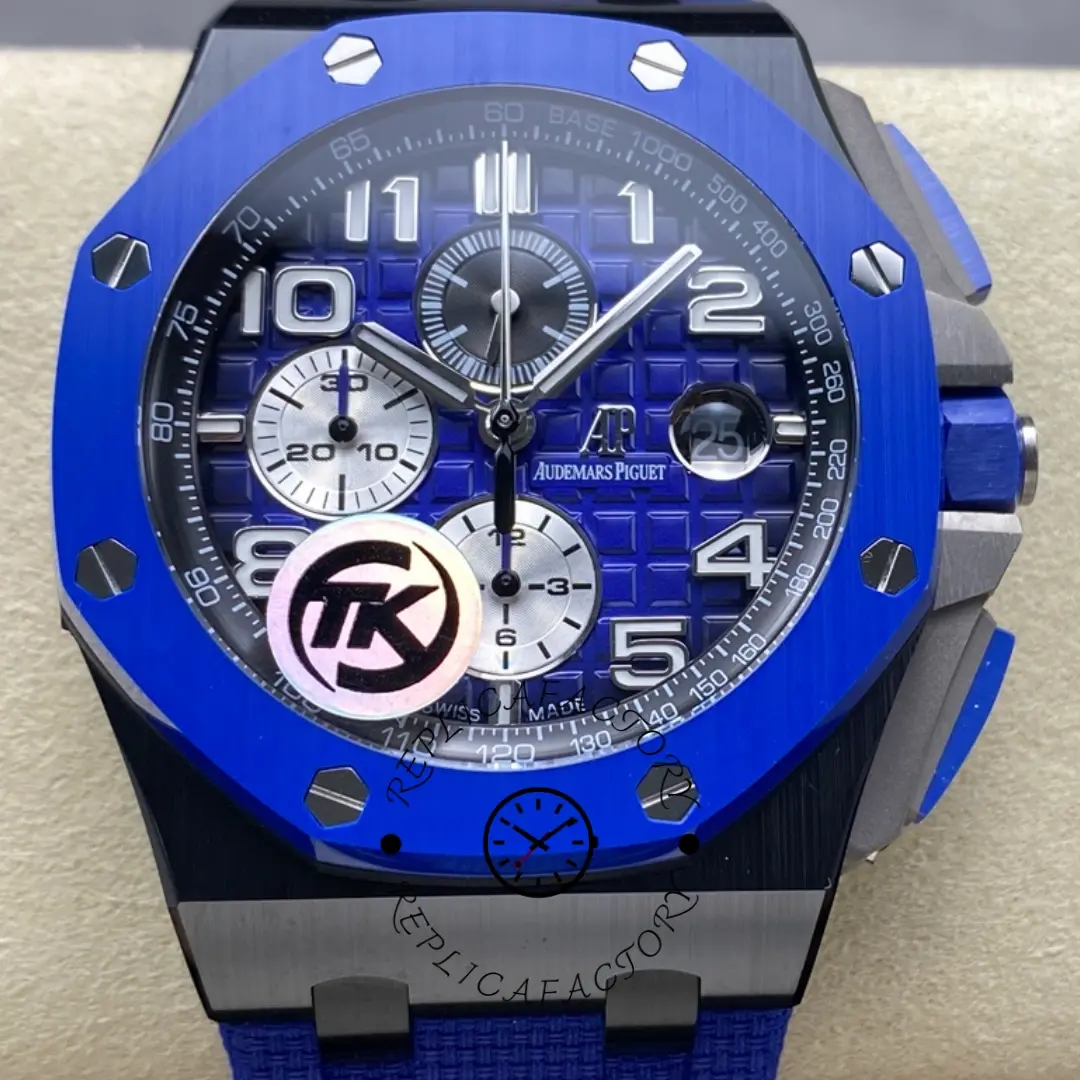 AP Royal Oak Offshore Luxury 44mm 26405CE.OO.A030CA.01 Blue Dial 1:1 Clone - QualitySwissReplica