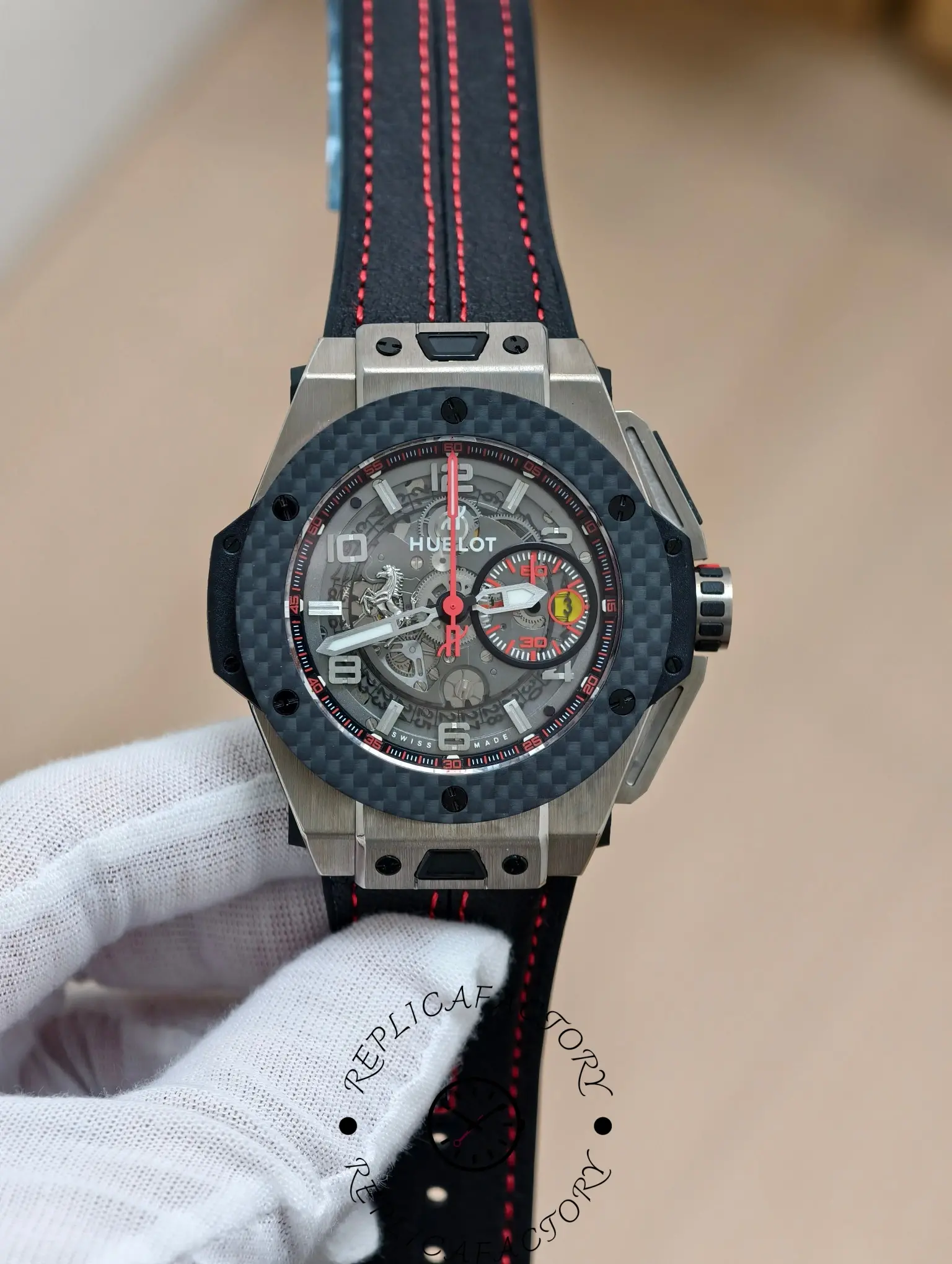 Hublot Big Bang Ferrari 401.NX.0123.VR Replica Watch - QualitySwissReplica