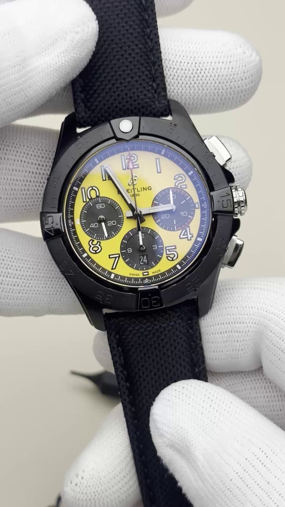 Breitling Avenger B01 Chronograph 44 Night Mission SB0147101I1X2 1:1 Clone - QualitySwissReplica
