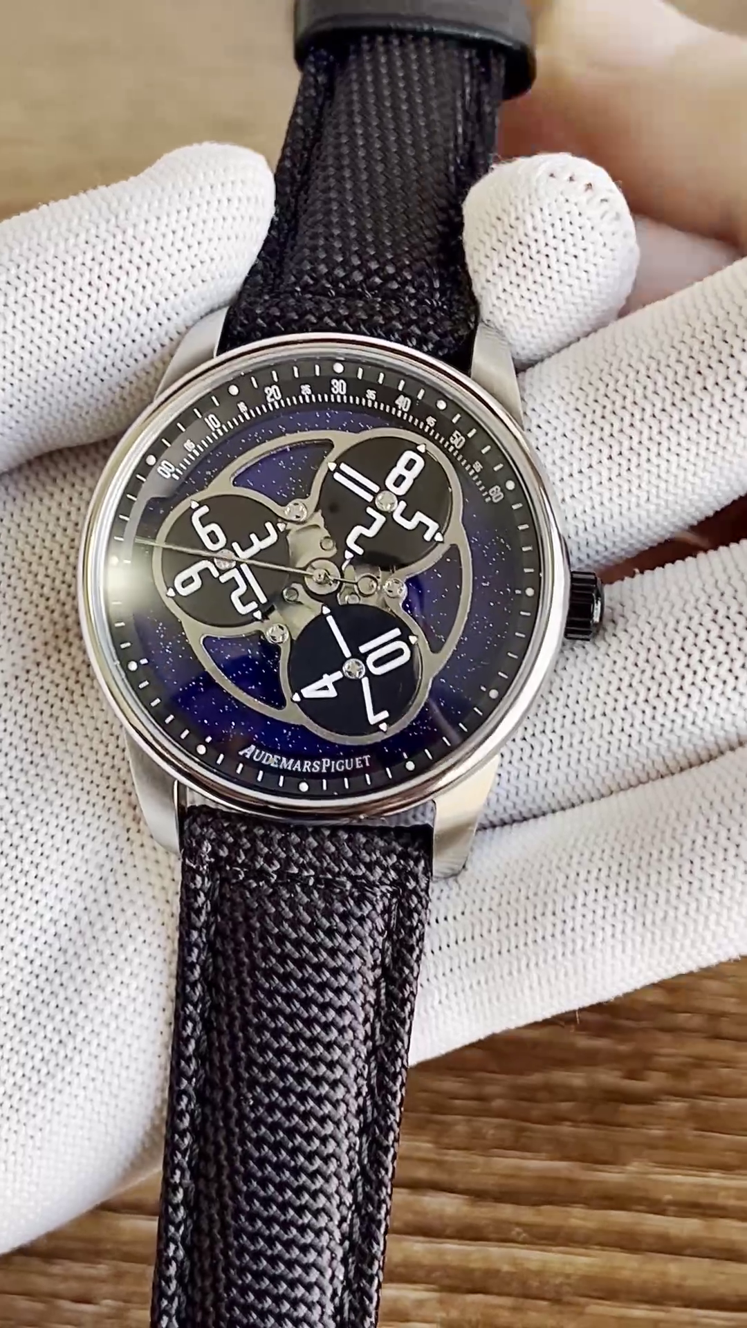 AP Code 11.59 15212NB.OO.A002KB.01 Replica Luxury Starwheel 41 Men's Watch - QualitySwissReplica