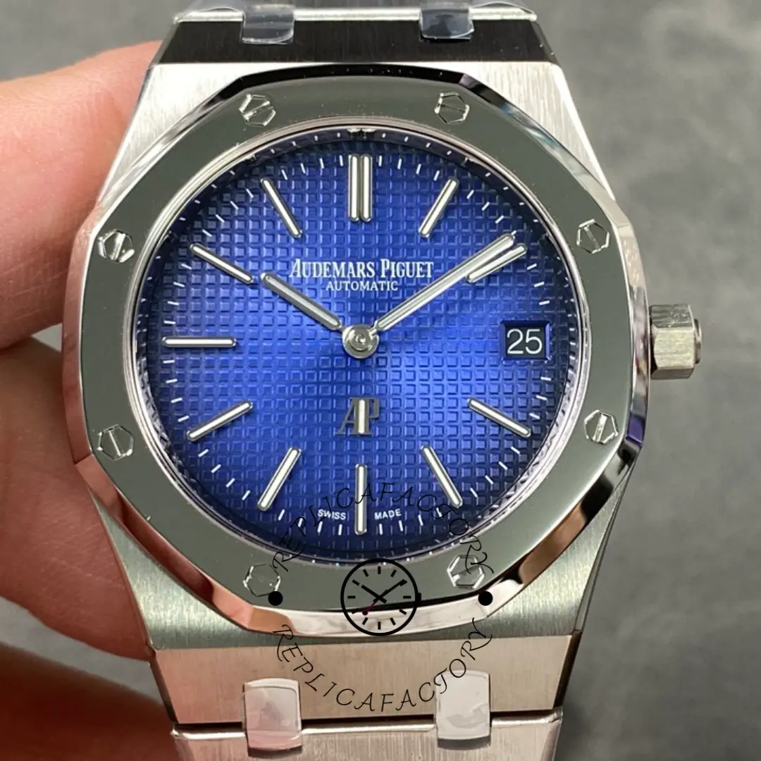AP Royal Oak 15202ST.OO.1240ST.01 Jumbo Extra Thin 1:1 Clone 39 Blue Watch - QualitySwissReplica