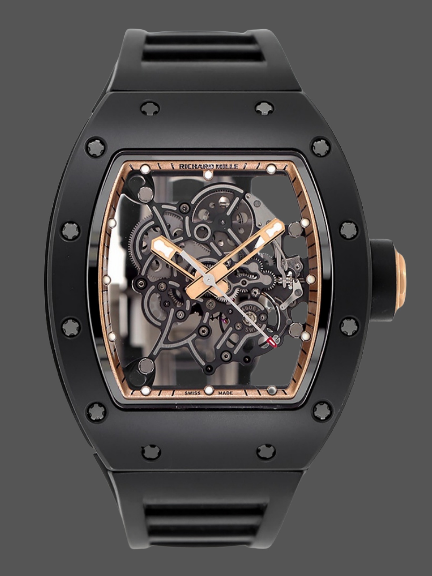 Richard Mille RM 055 Bubba Watson Transparent Dial 50 mm - QualitySwissReplica