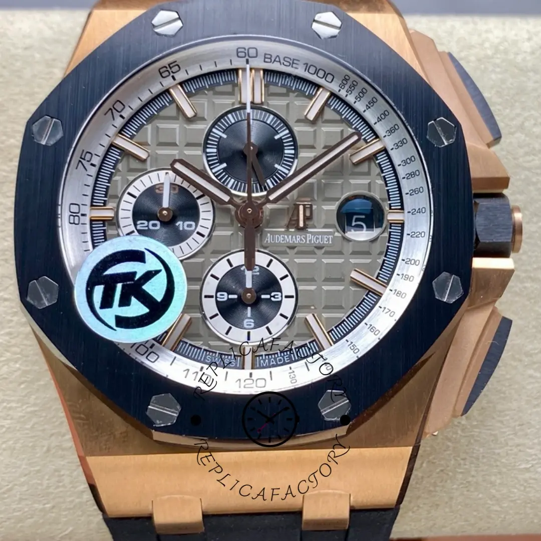 AP Royal Oak Offshore 26416RO.OO.A002CA.01 Replica 44 Rose Gold Pride of Germany - QualitySwissReplica