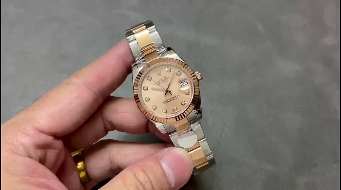 Rolex Datejust 31 Rose Diamond Dial 278271 0023 Women's Watch - QualitySwissReplica