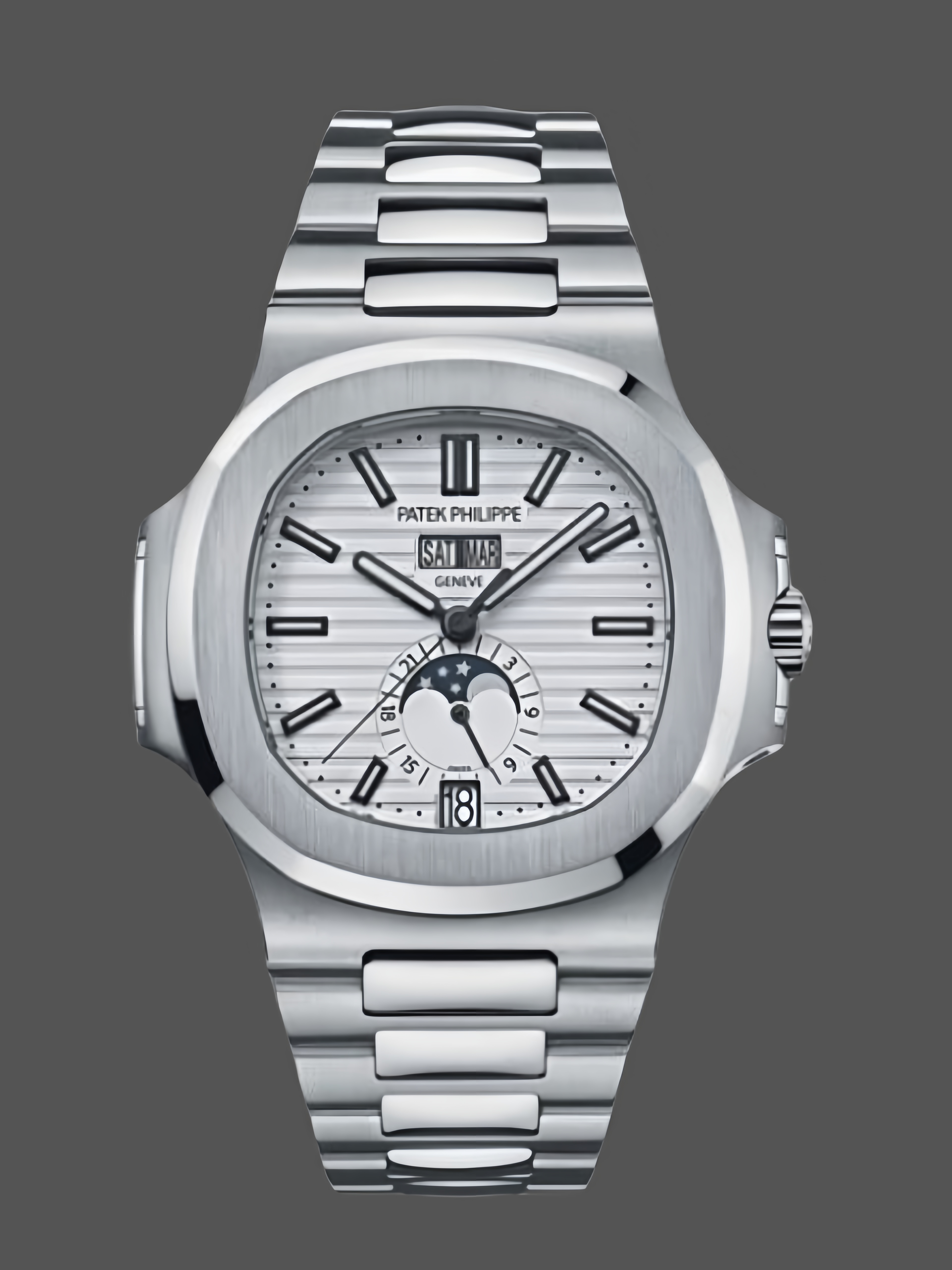 Patek Philippe Nautilus Annual Calendar White Dial 5726 1A 010 - QualitySwissReplica