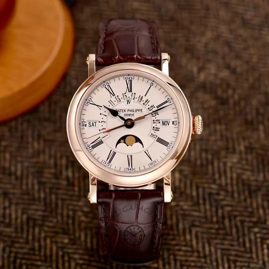 Patek Philippe Grand Complications Perpetual Calendar Moon Phase 38mm 5159R 001 - QualitySwissReplica