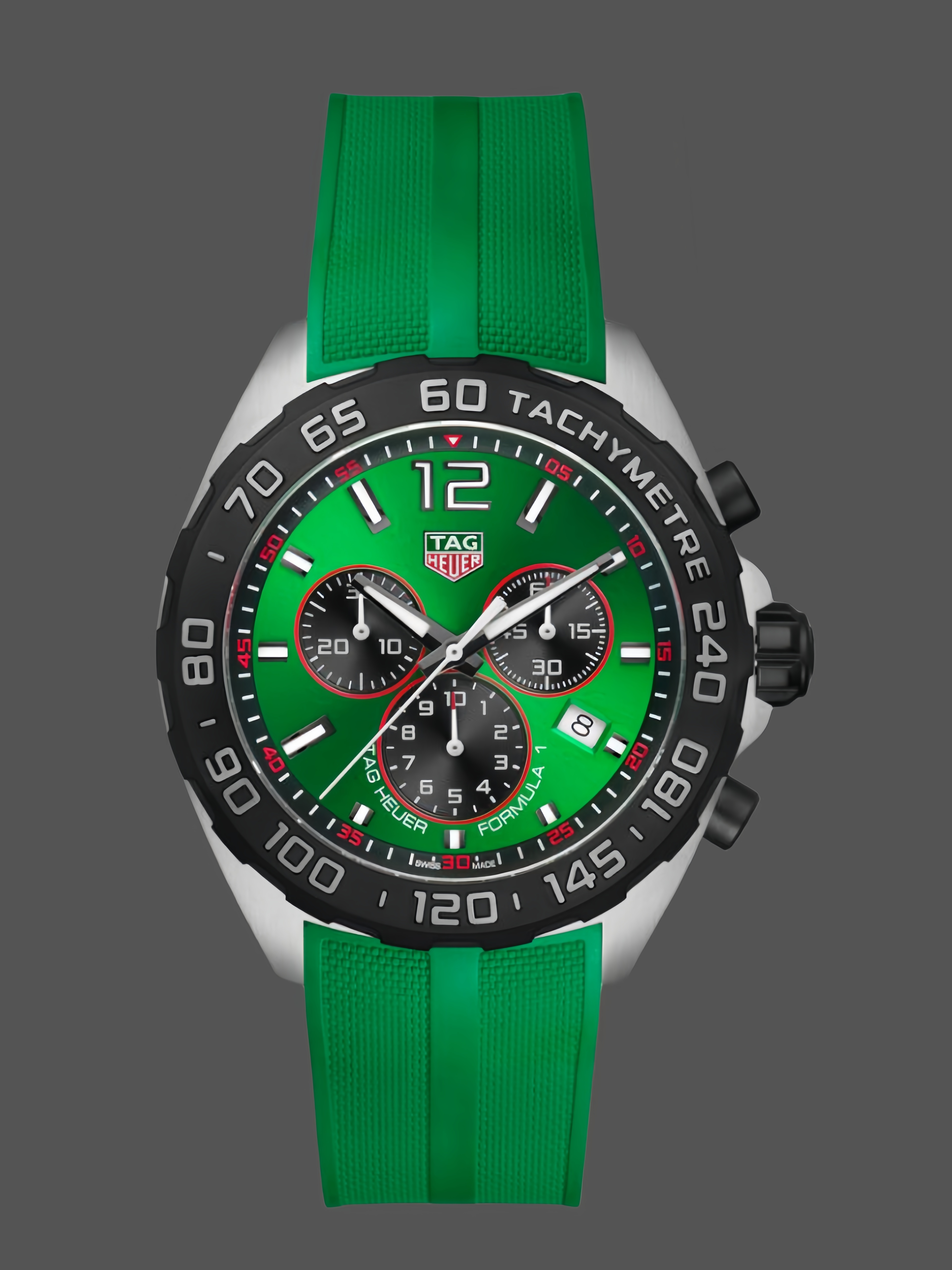 Tag Heuer Formula 1 Chronograph Quartz Green Dial CAZ101AP.FT8056 43MM - QualitySwissReplica