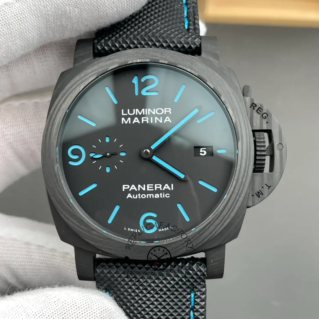 Panerai PAM01661 1:1 Clone Luminor Marina 1950 3 Days 44 Automatic Carbotech - QualitySwissReplica