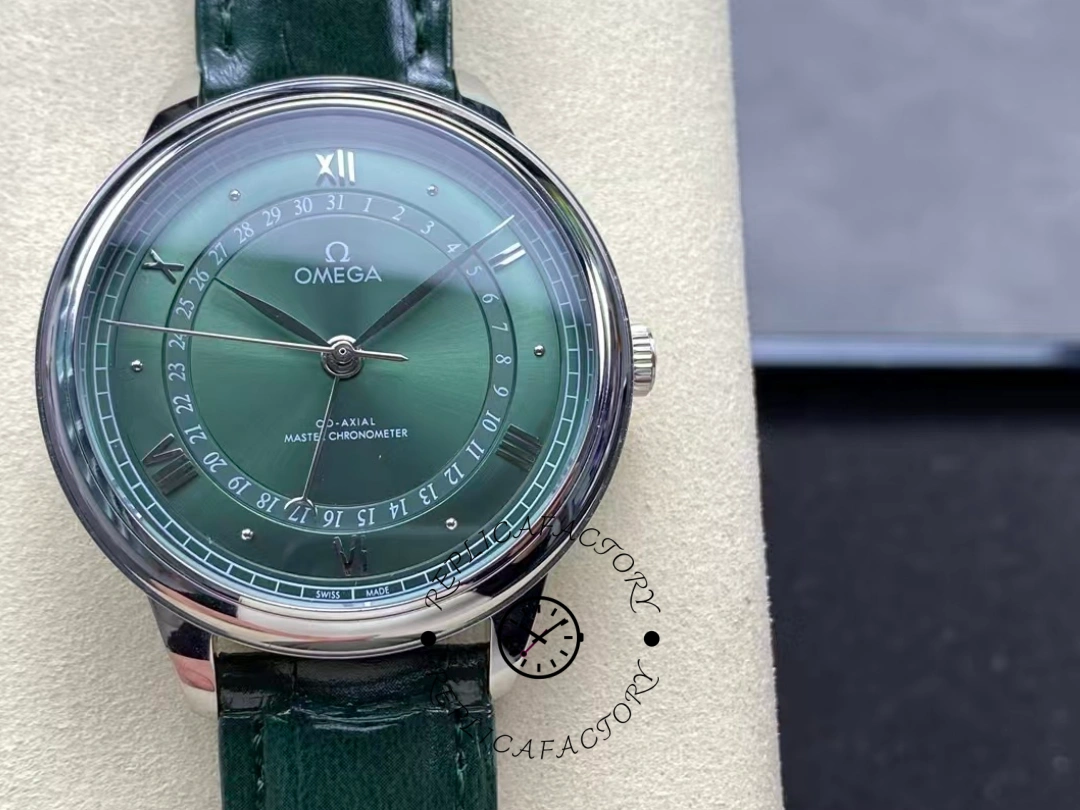Omega De Ville Prestige Stainless Steel Bezel 434.23.42.22.10.001 42mm Clone - QualitySwissReplica