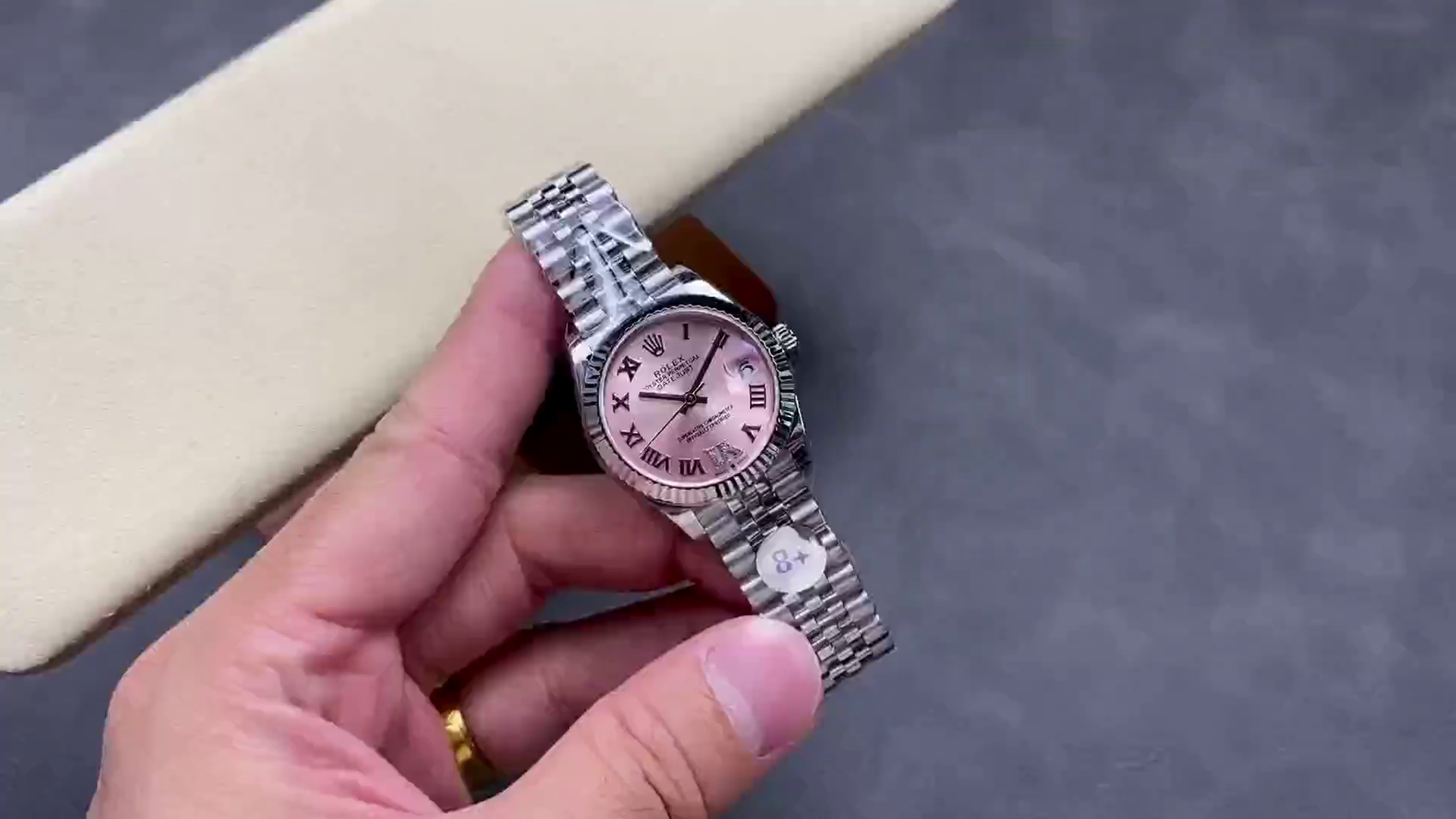 Rolex Datejust 31 Pink Dial Diamond VI 278274 0024 Women's Watch - QualitySwissReplica