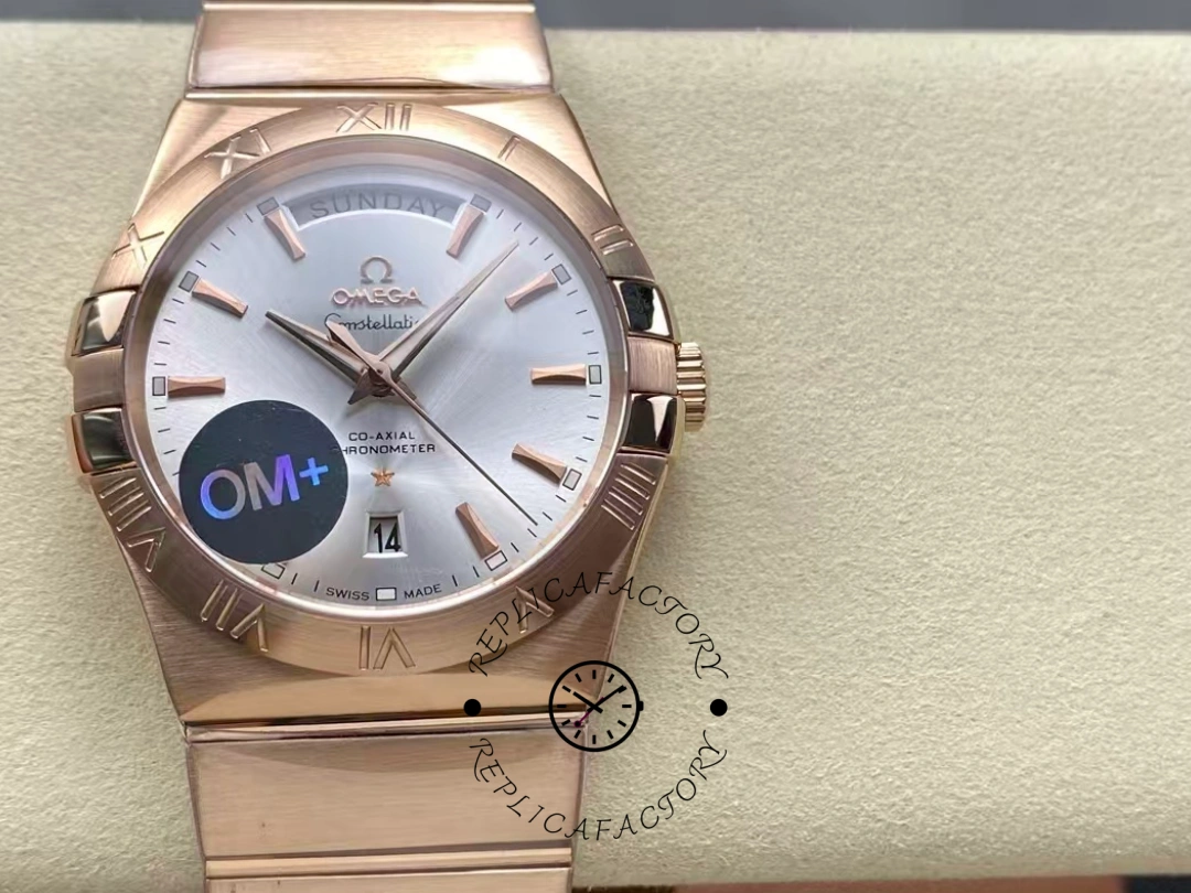 Omega Constellation Chronometer 123.50.38.22.02.001 38mm Replica - QualitySwissReplica