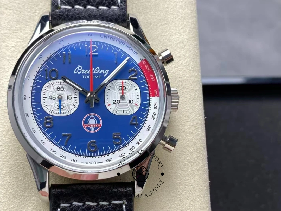 Breitling Top Time B01 Shelby Cobra AB01763A1C1X1 Replica Arabic Markers Sport Watch - QualitySwissReplica